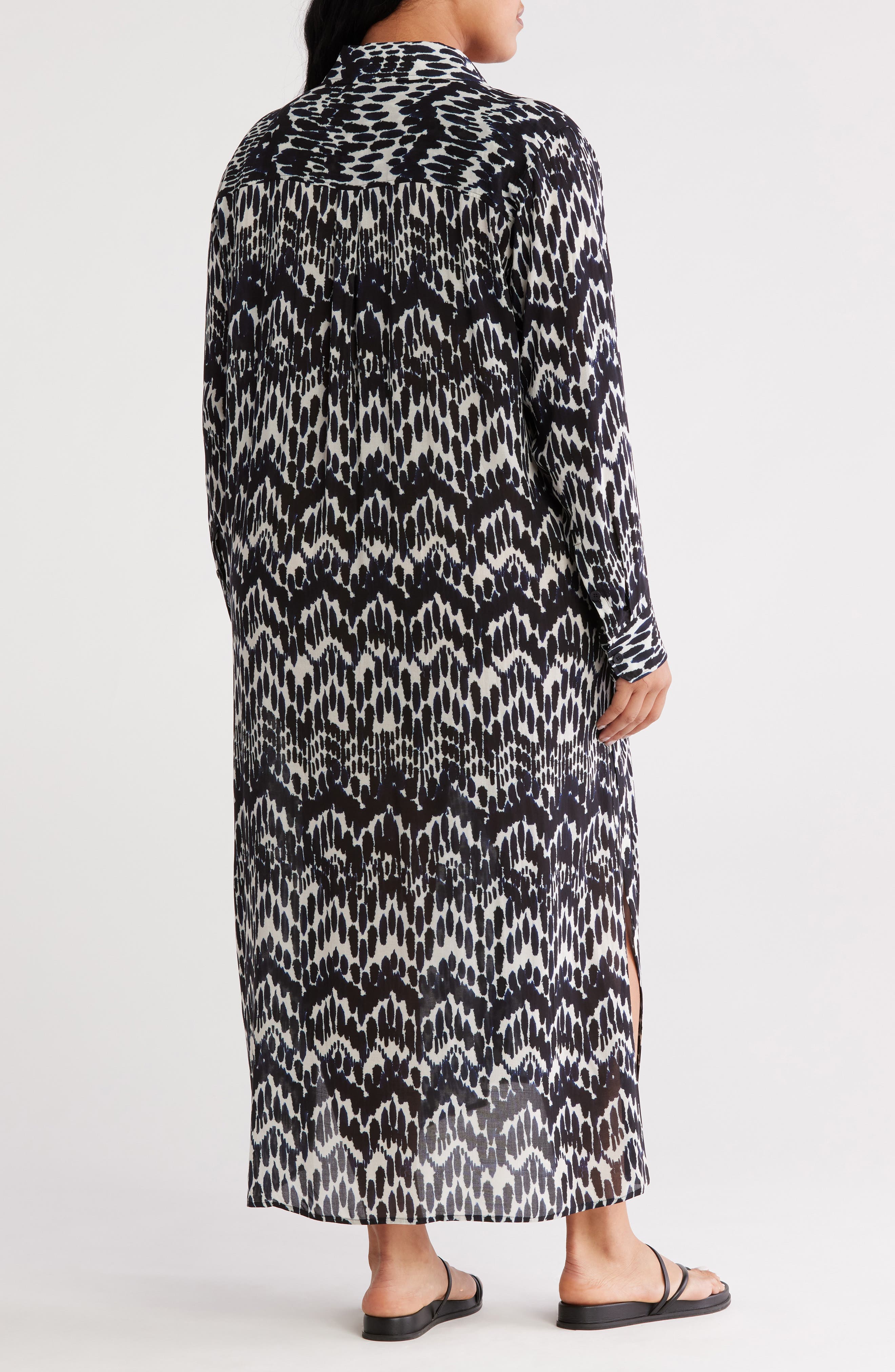 Nailah Longline Button-Up Tunic - image 2