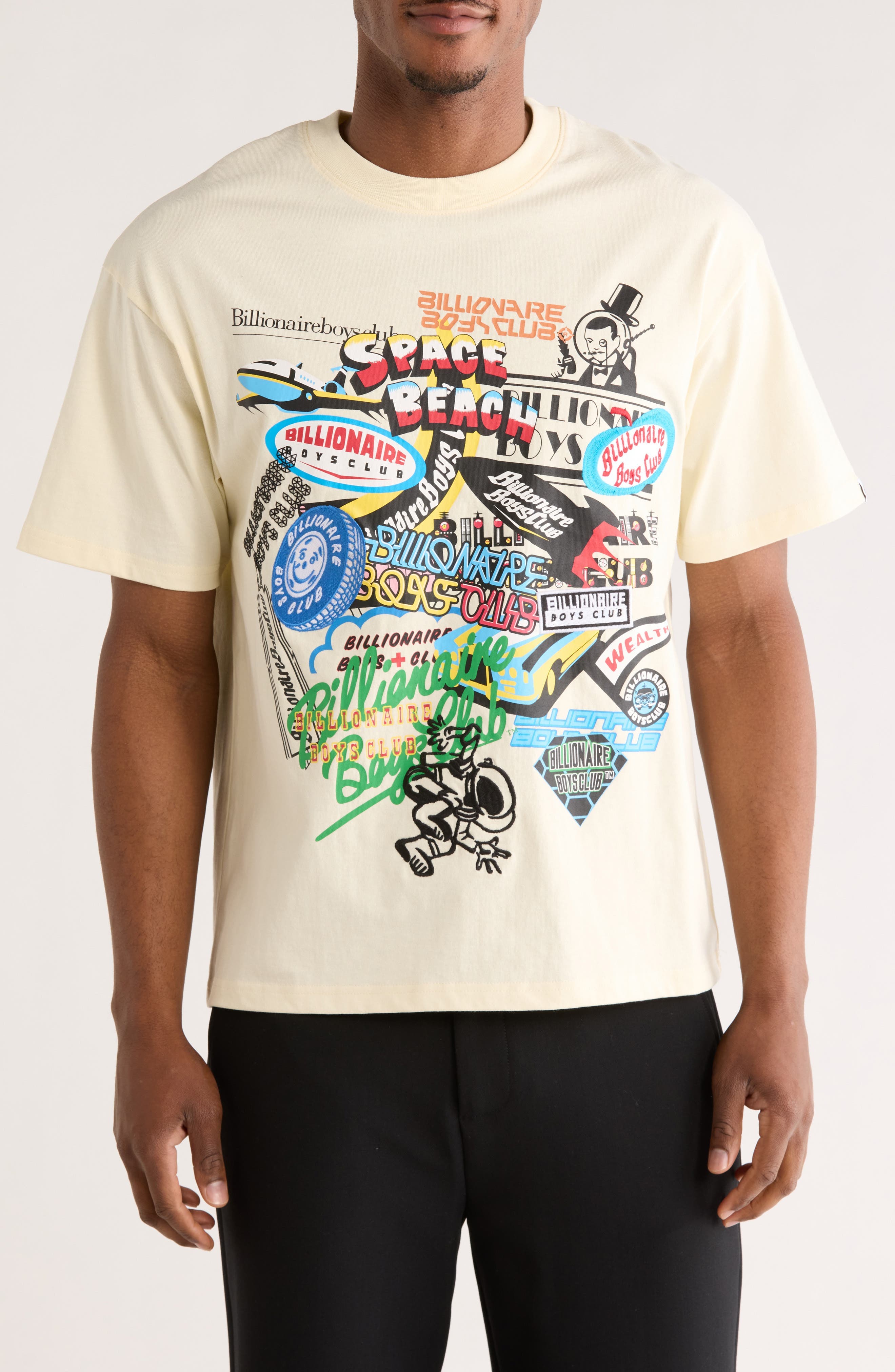 Space Beach Club Graphic T-Shirt - image 3