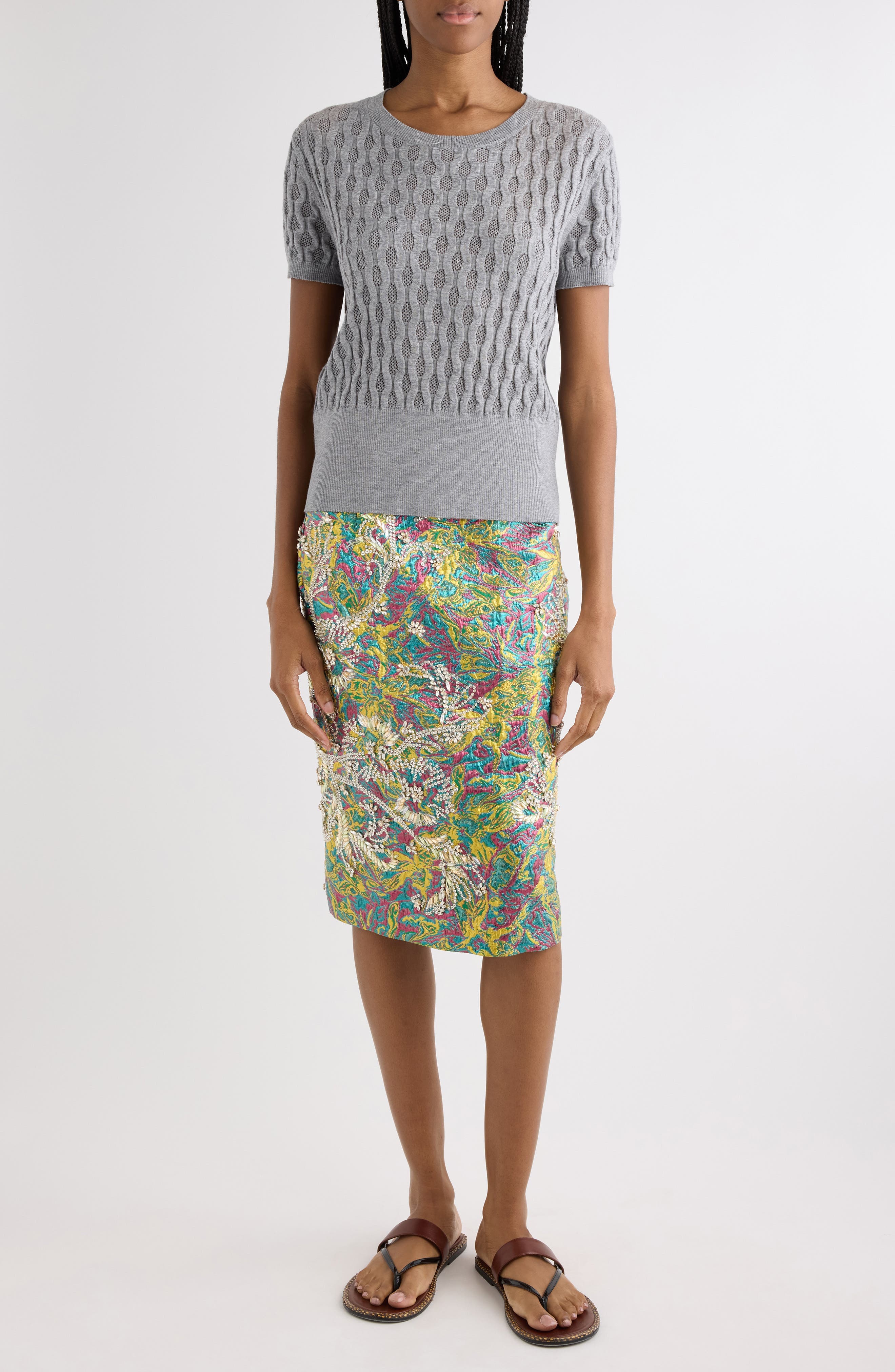 Target Short Sleeve Merino Wool Sweater - image 4