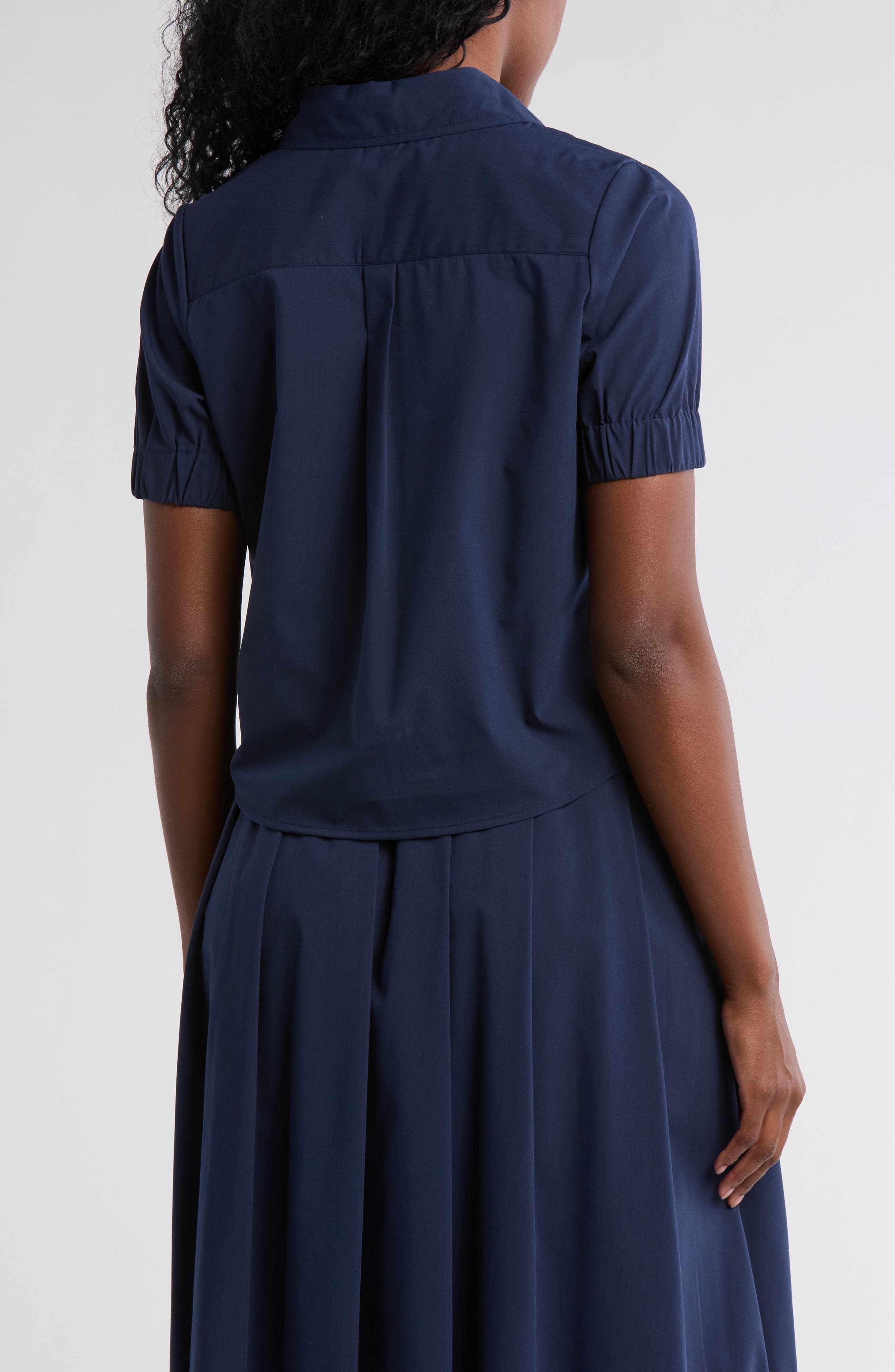 Suzanne Collar Top - image 2