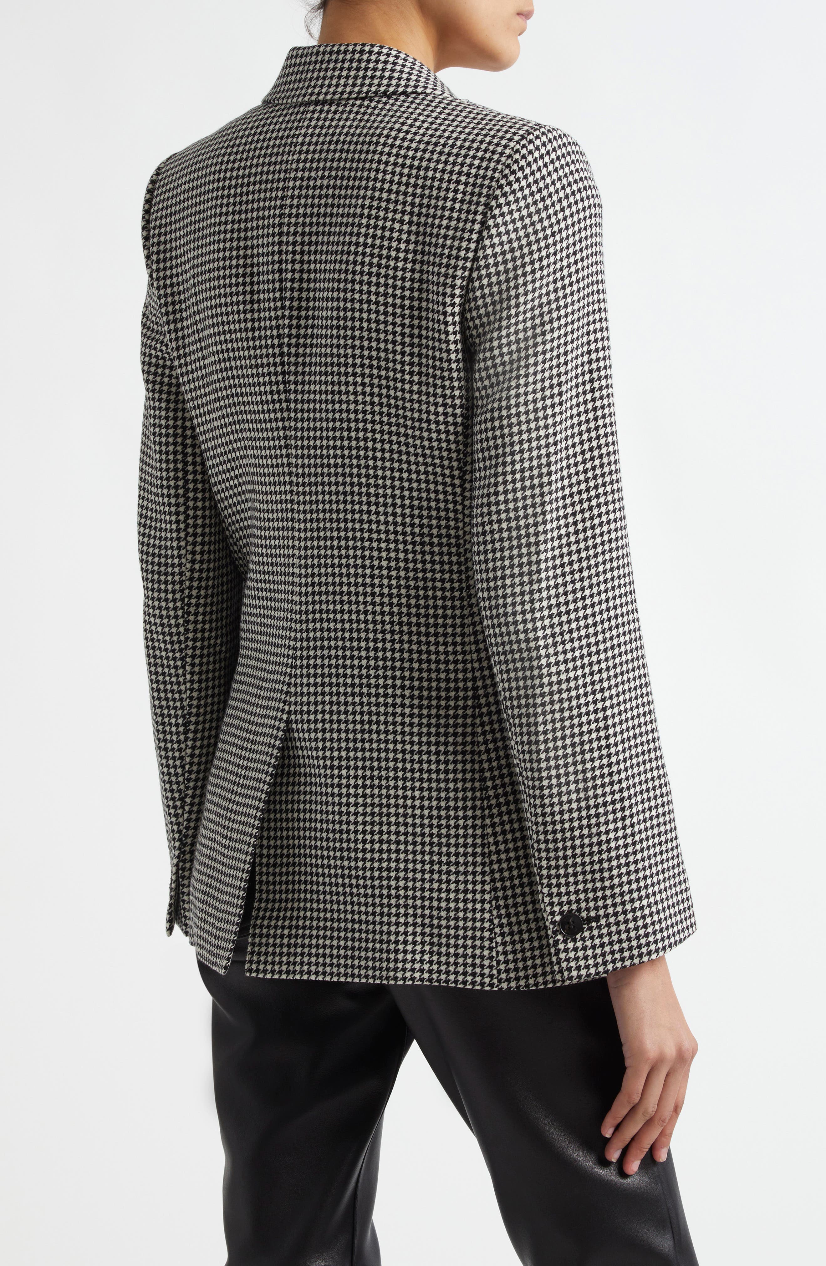 Drew Double Breasted Wool Blazer - image 2