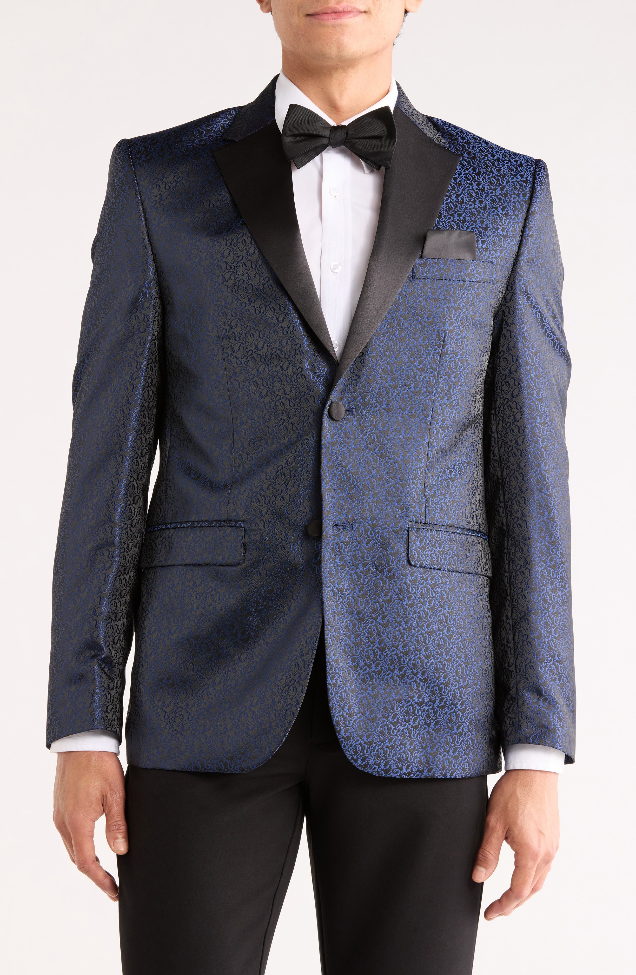 Jacquard Tuxedo Jacket - image 3