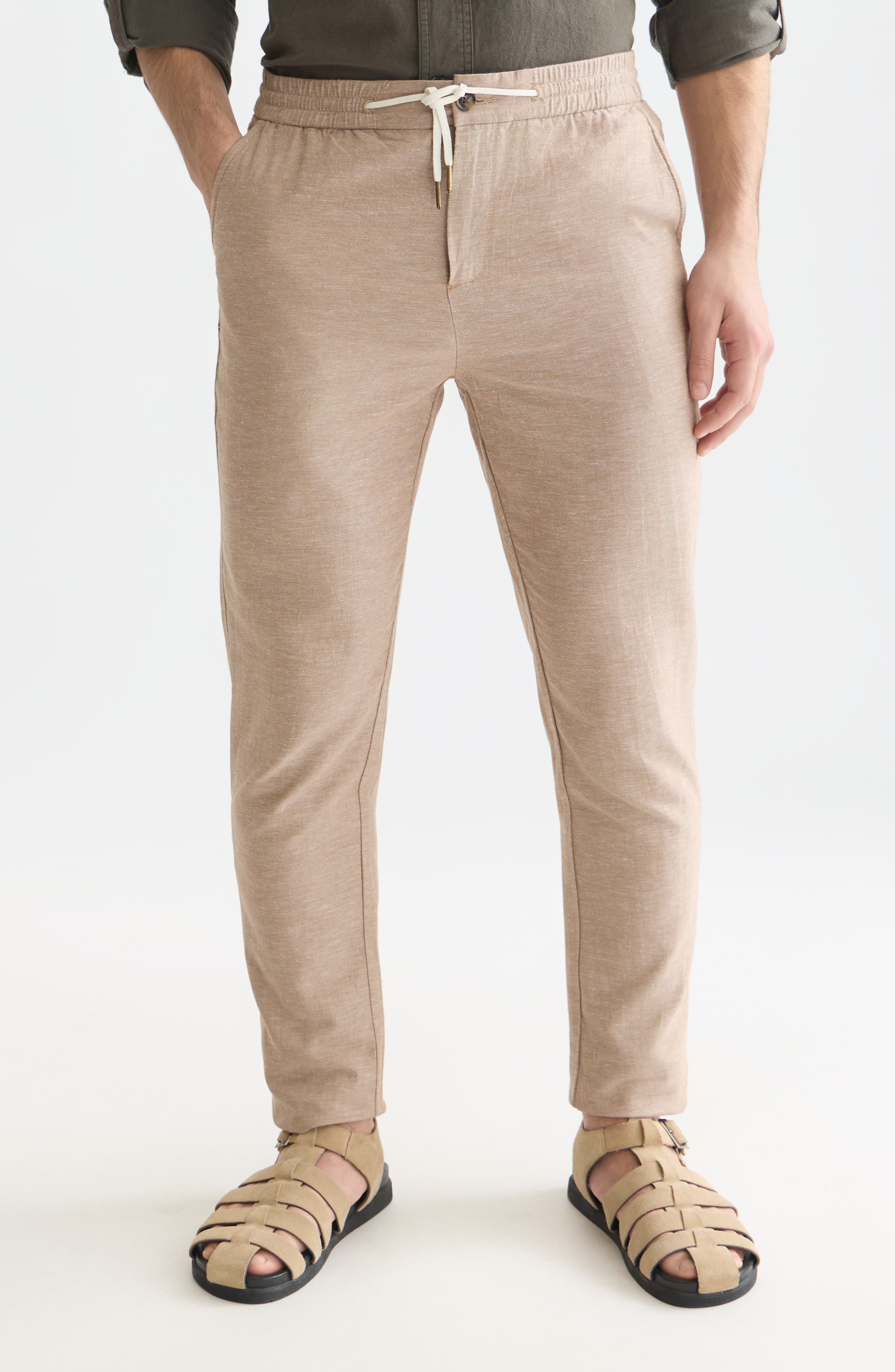 Warren Cotton & Linen Joggers - image 1