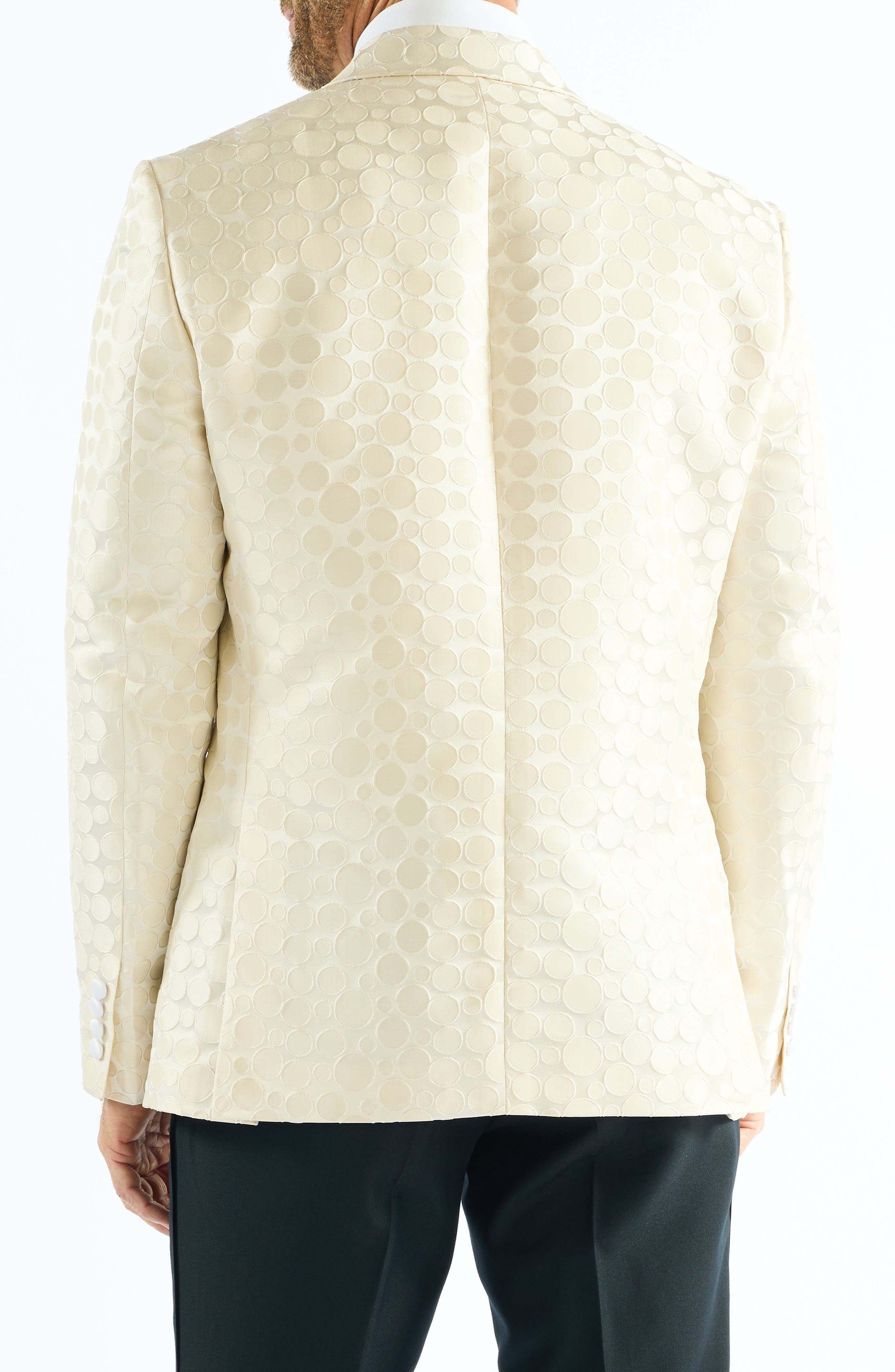 Dotted Jacquard Evening Jacket - image 2