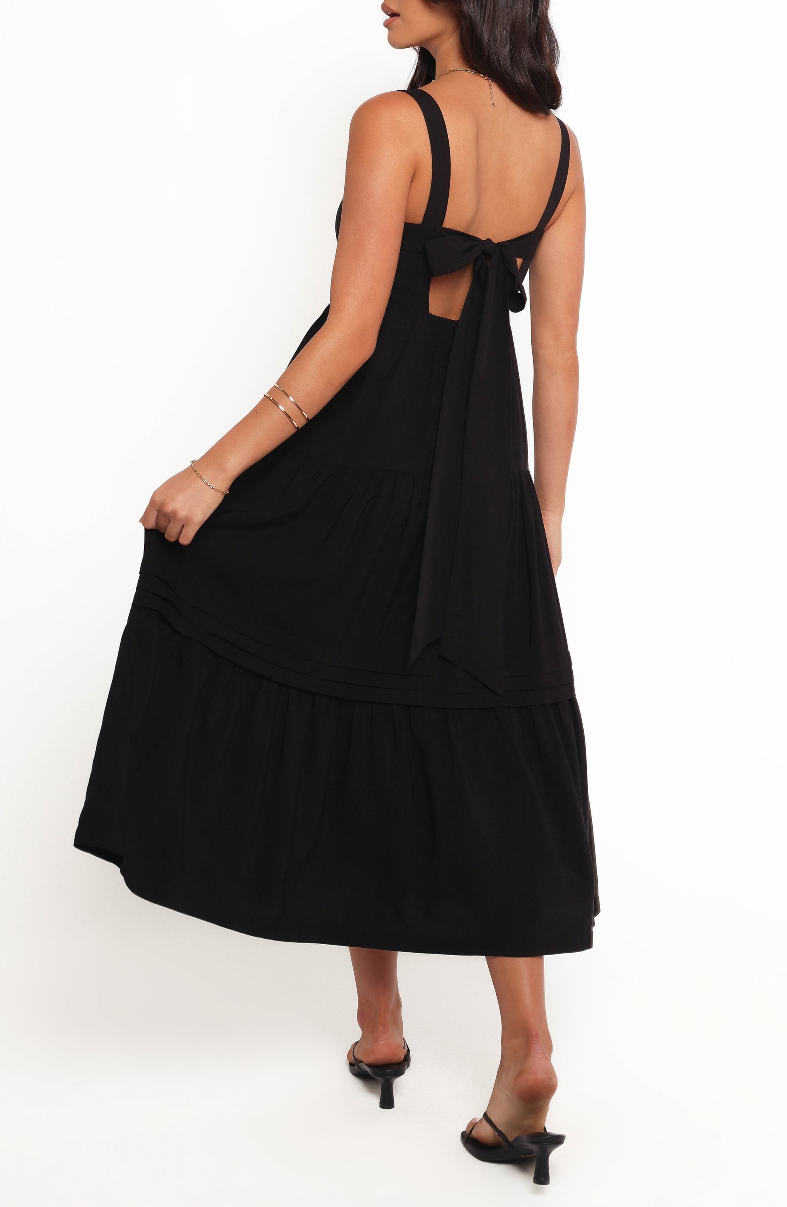 Elvia Fit & Flare Maxi Dress - image 2