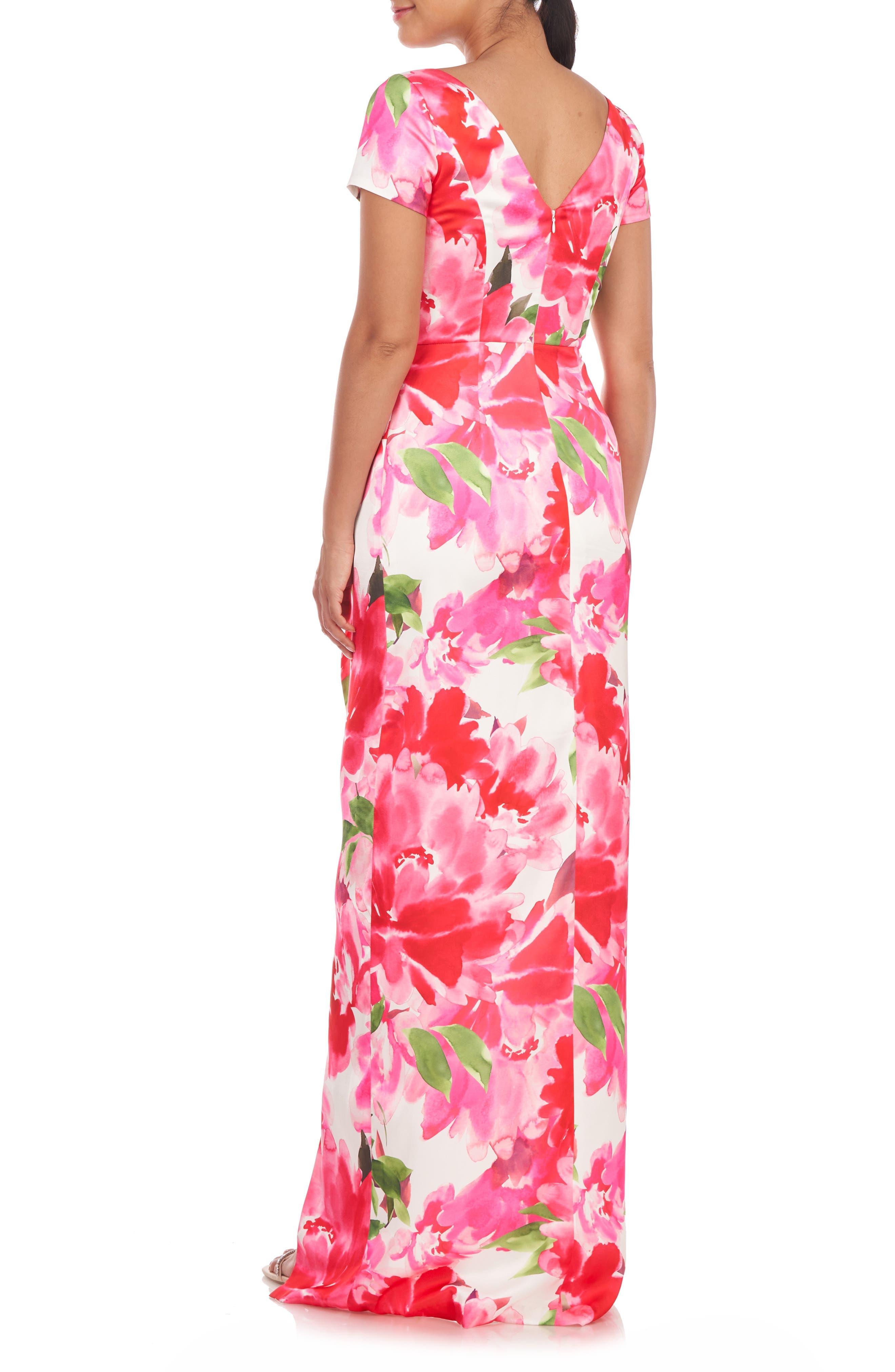 Franca Floral Column Gown - image 2