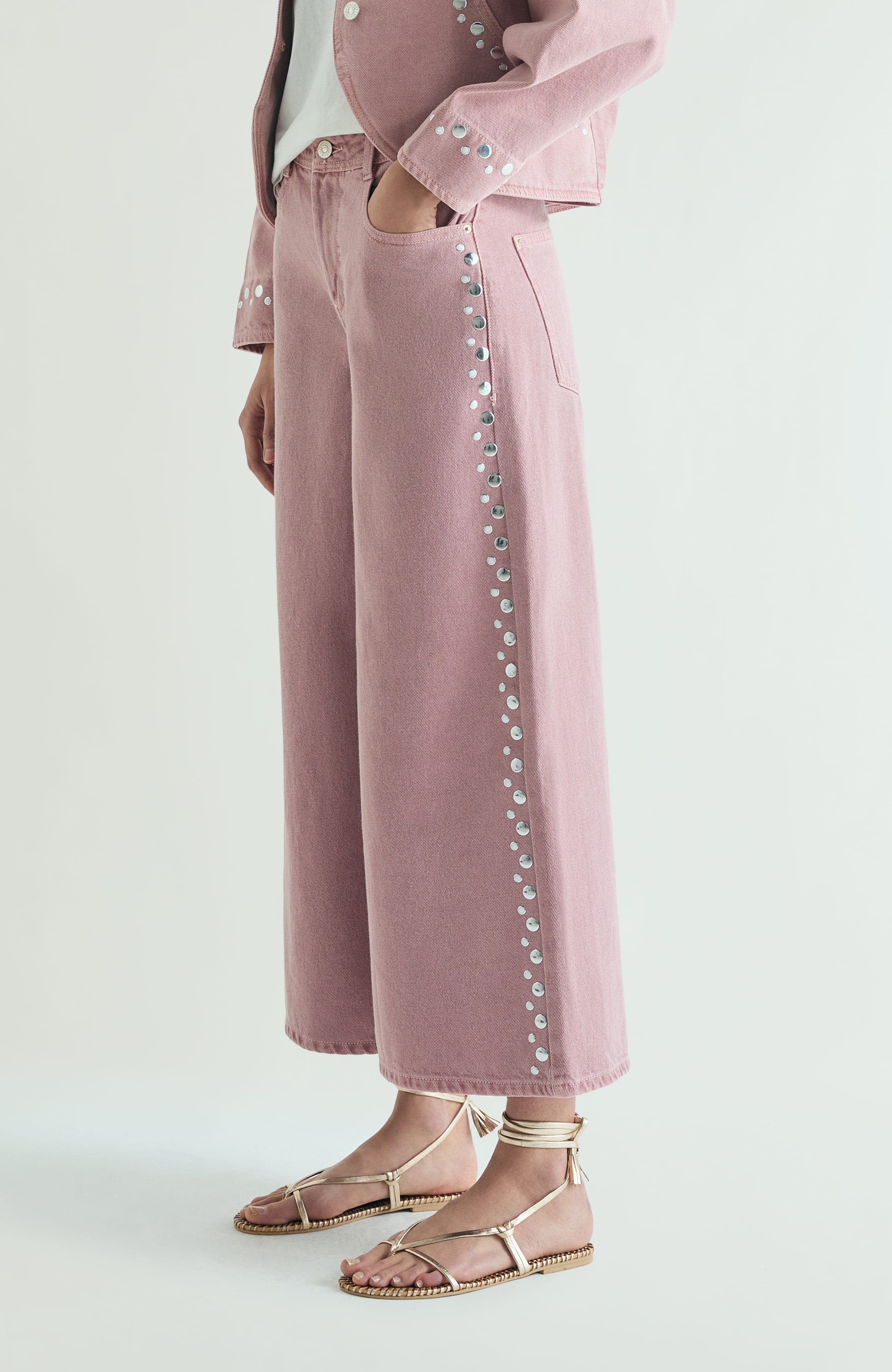 Jeans Culotte Studs - image 2