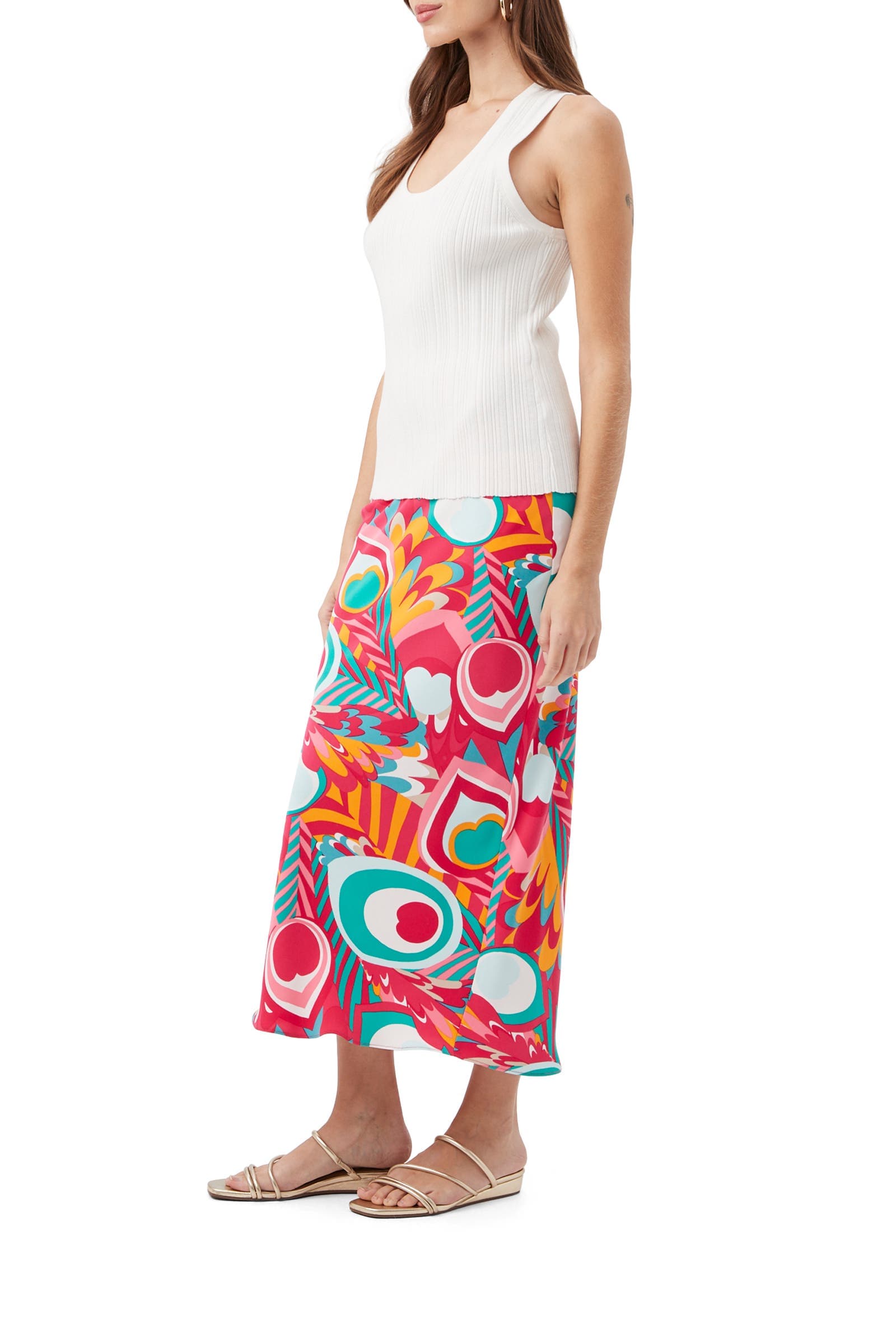Printed Lighten Up 2 Slip Skirt - image 2