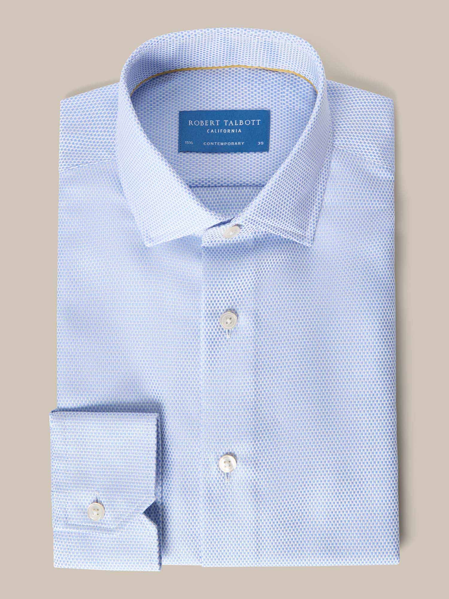 Reynolds Hopsack Contemporary Fit Shirt - image 2