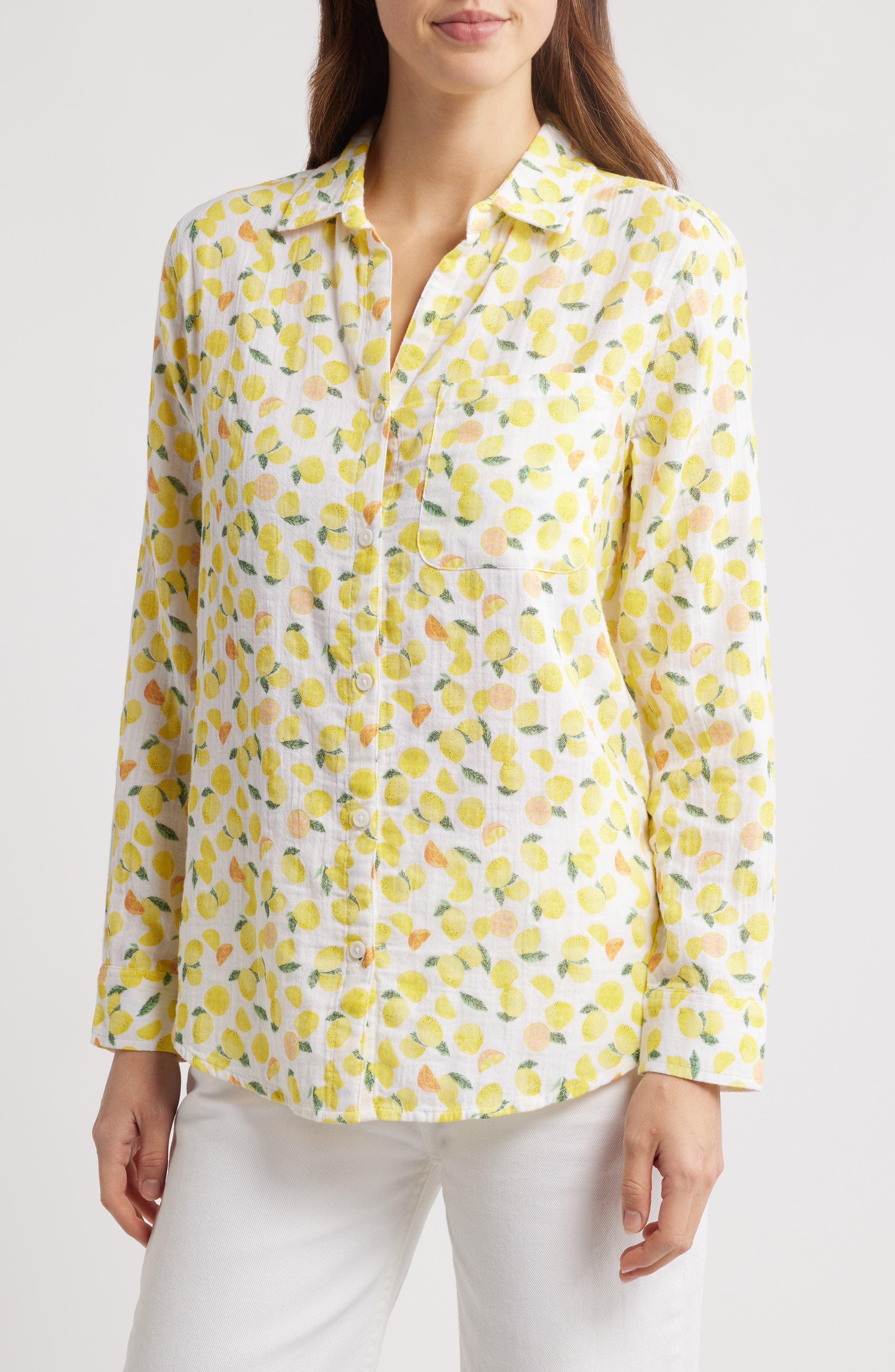 Alessia Print Shirt - image 1