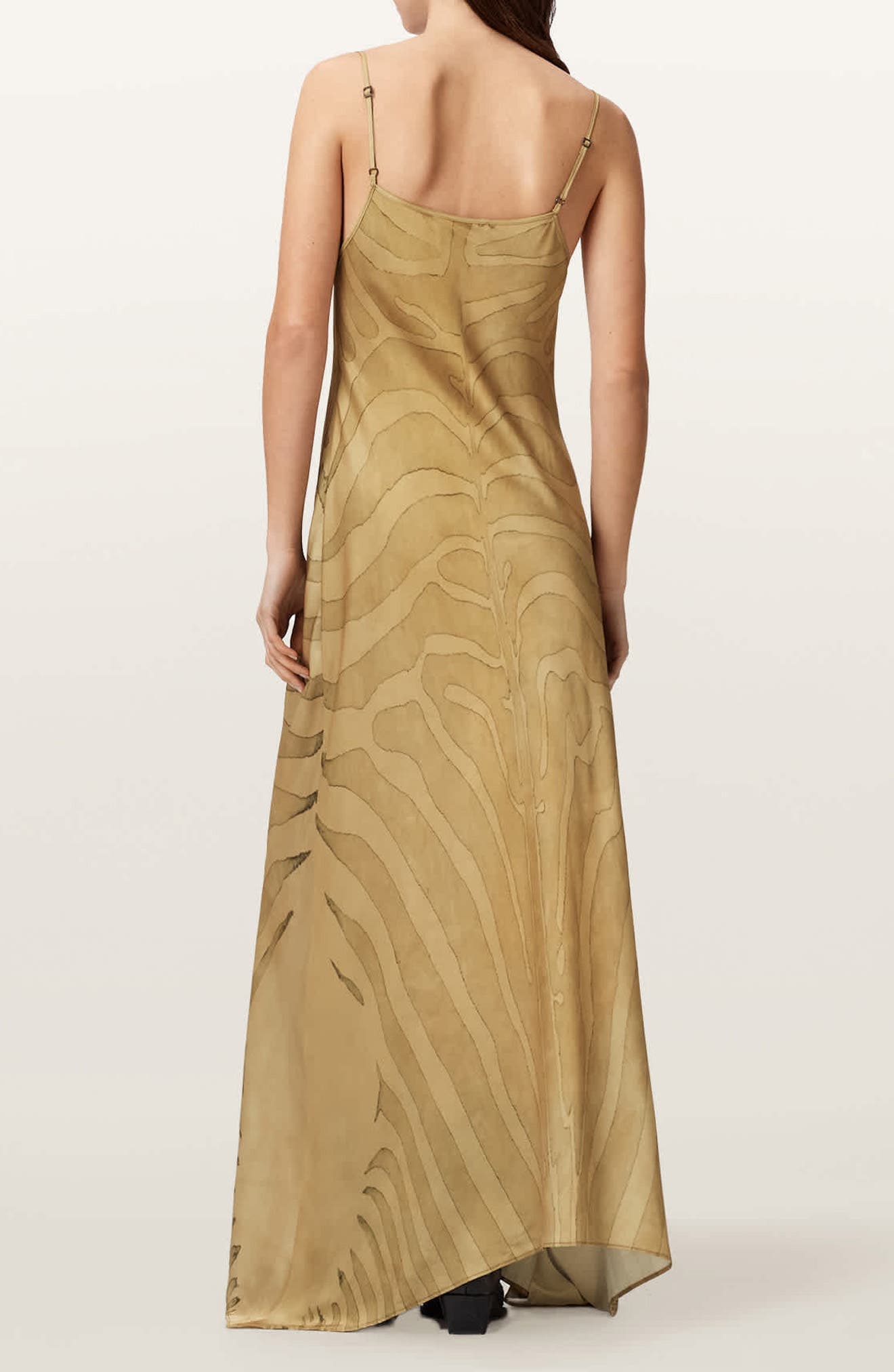 Leona Handkerchief Hem Maxi Slipdress - image 4
