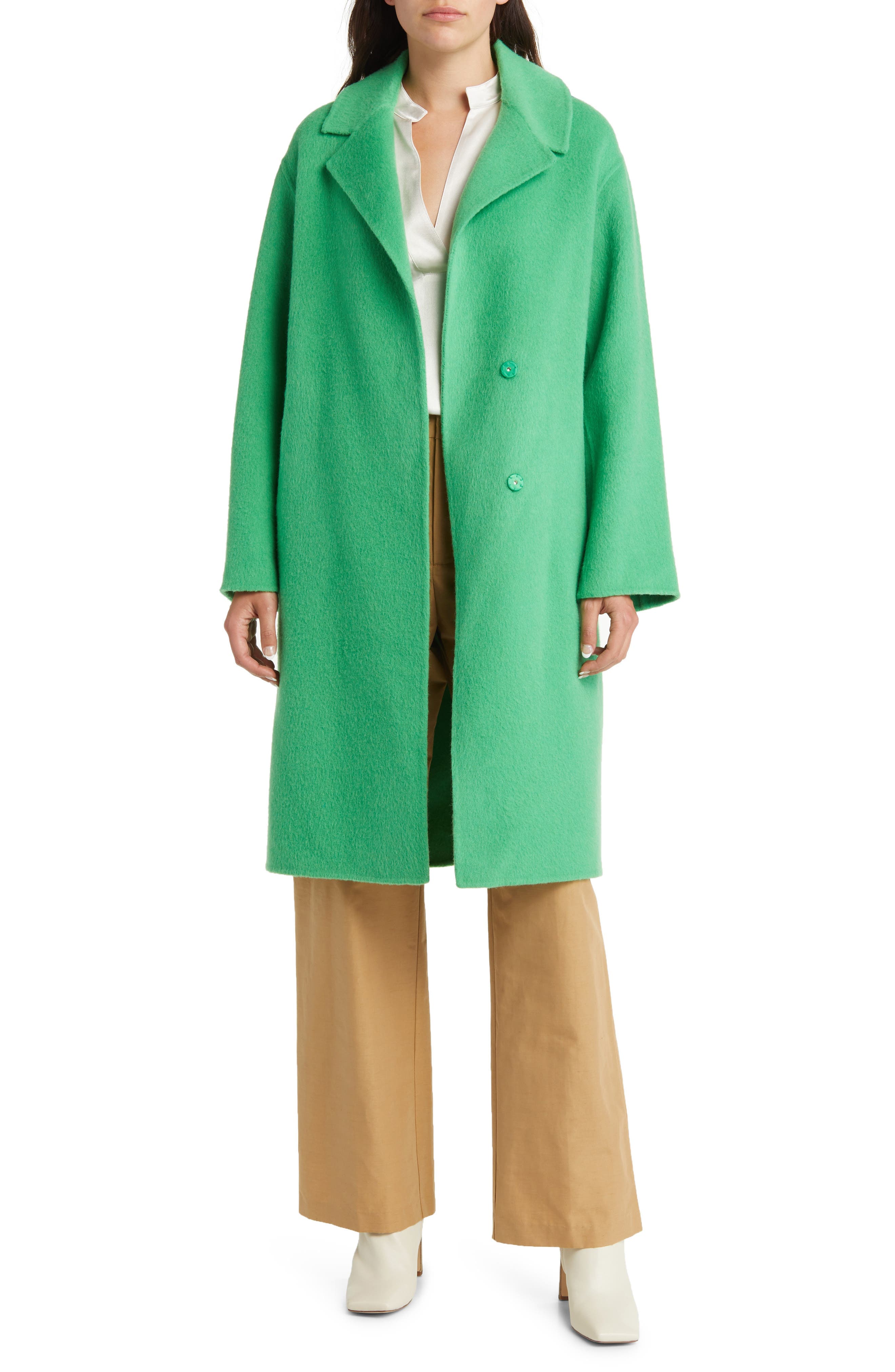 Lore Wool Blend Coat - image 1