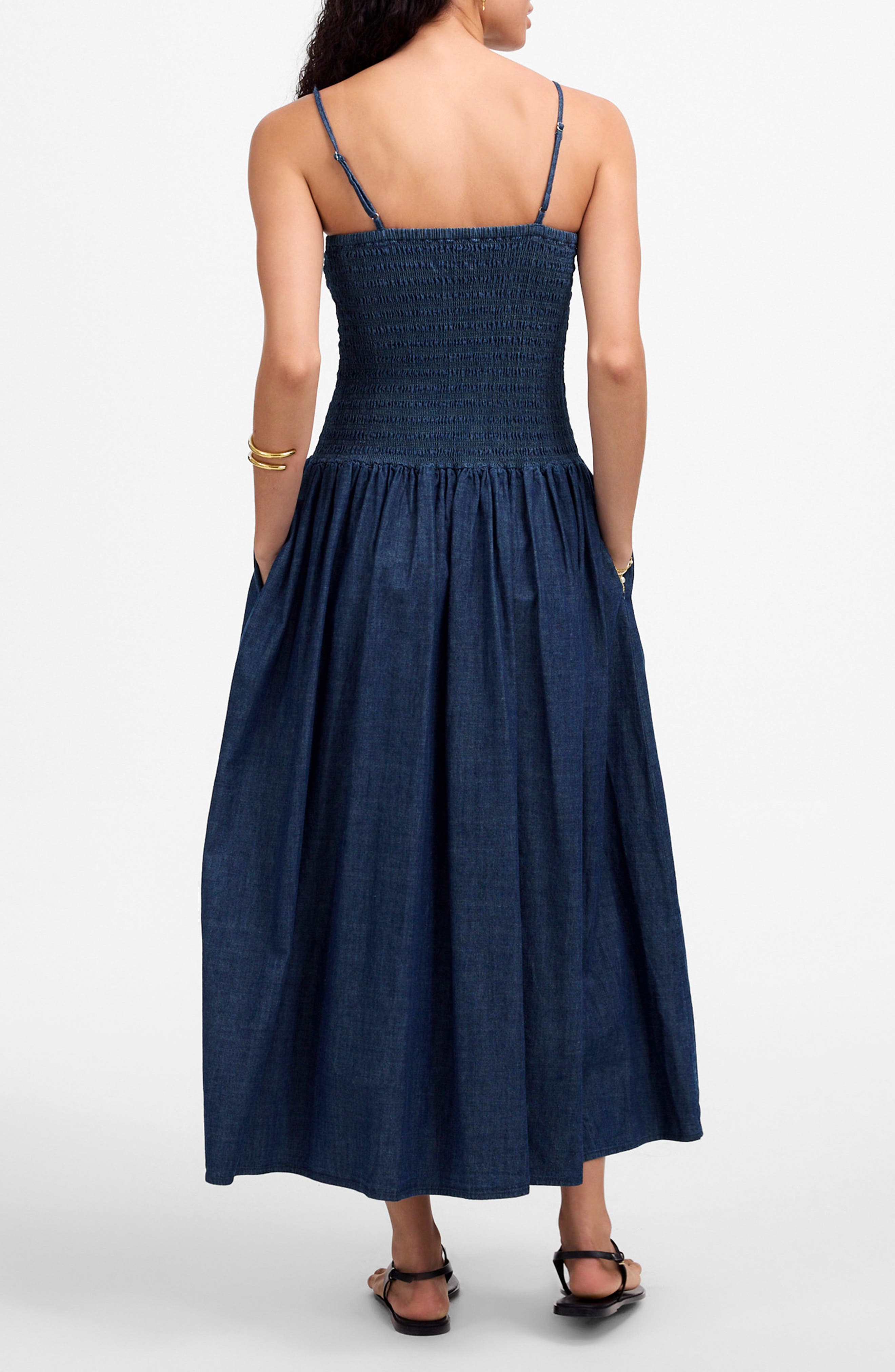 Smocked Midi Sundress - image 2