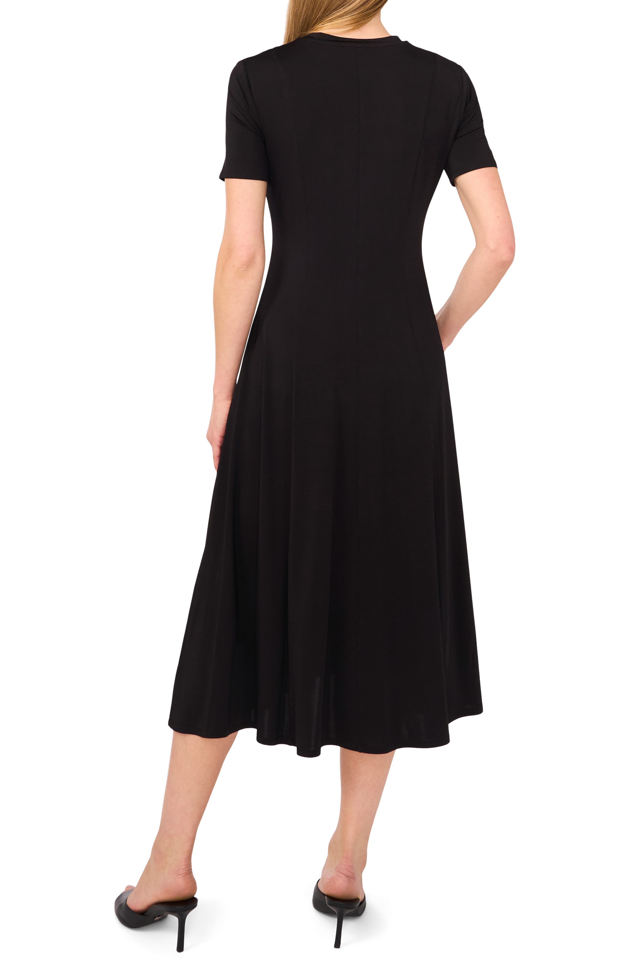 Short Sleeve Jersey Dress - image 2