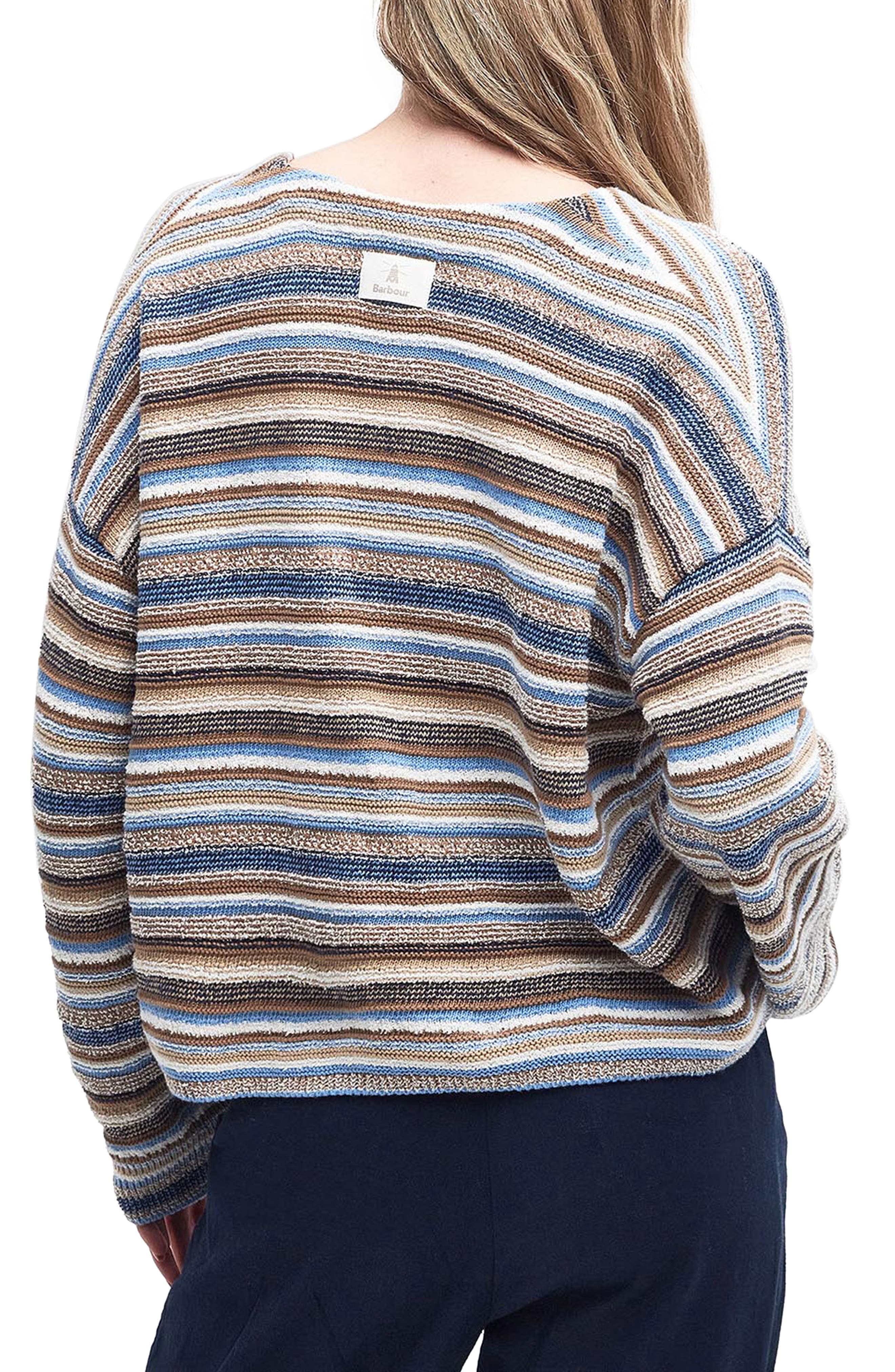 Blakeney Stripe Cardigan - image 2