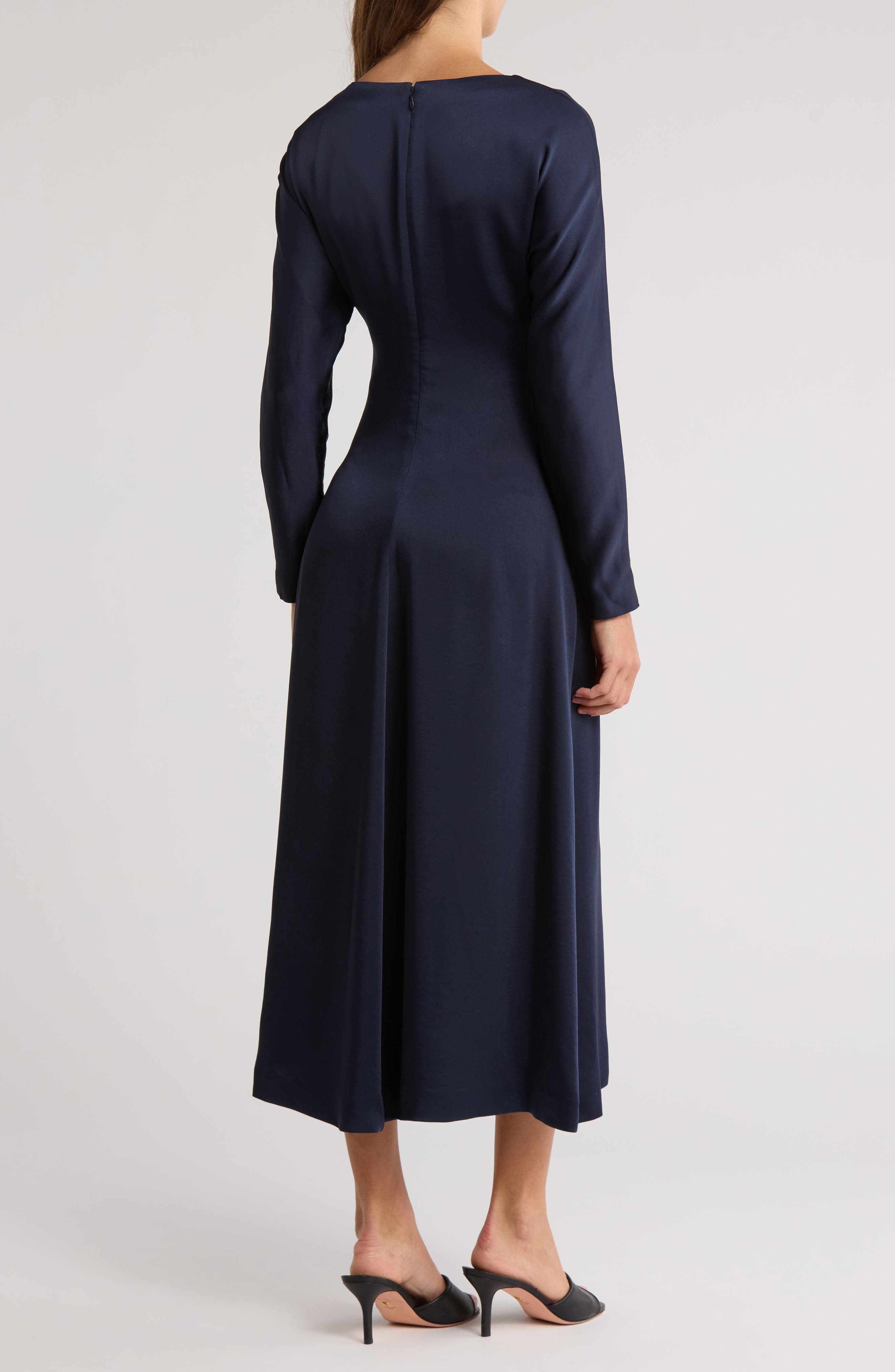 Catriona Long Sleeve Midi Dress - image 2