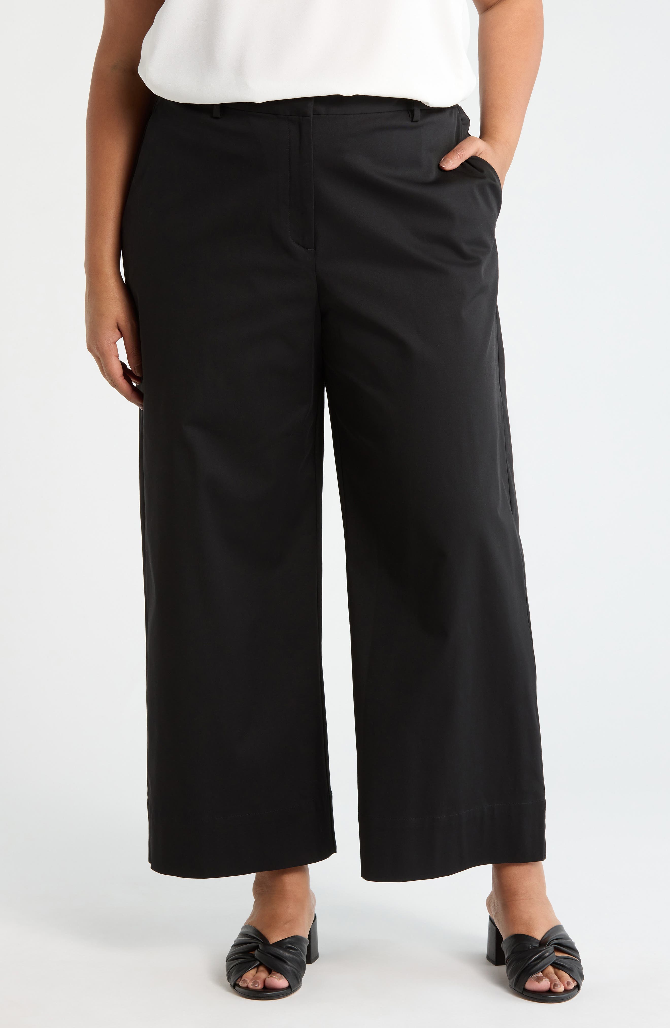 Ankle Wide Leg Pants - image 1