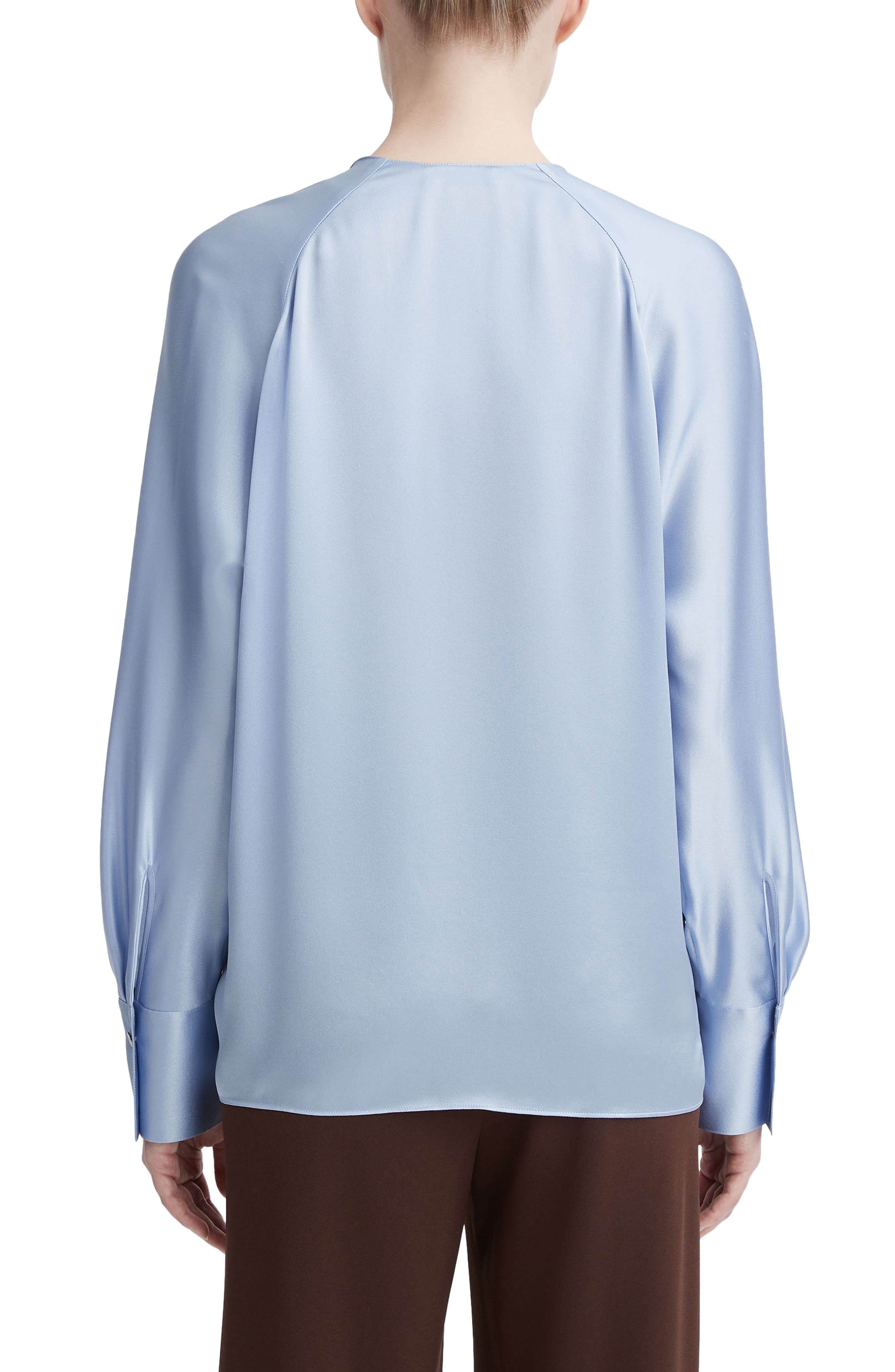 Dolman Sleeve Silk Top - image 2