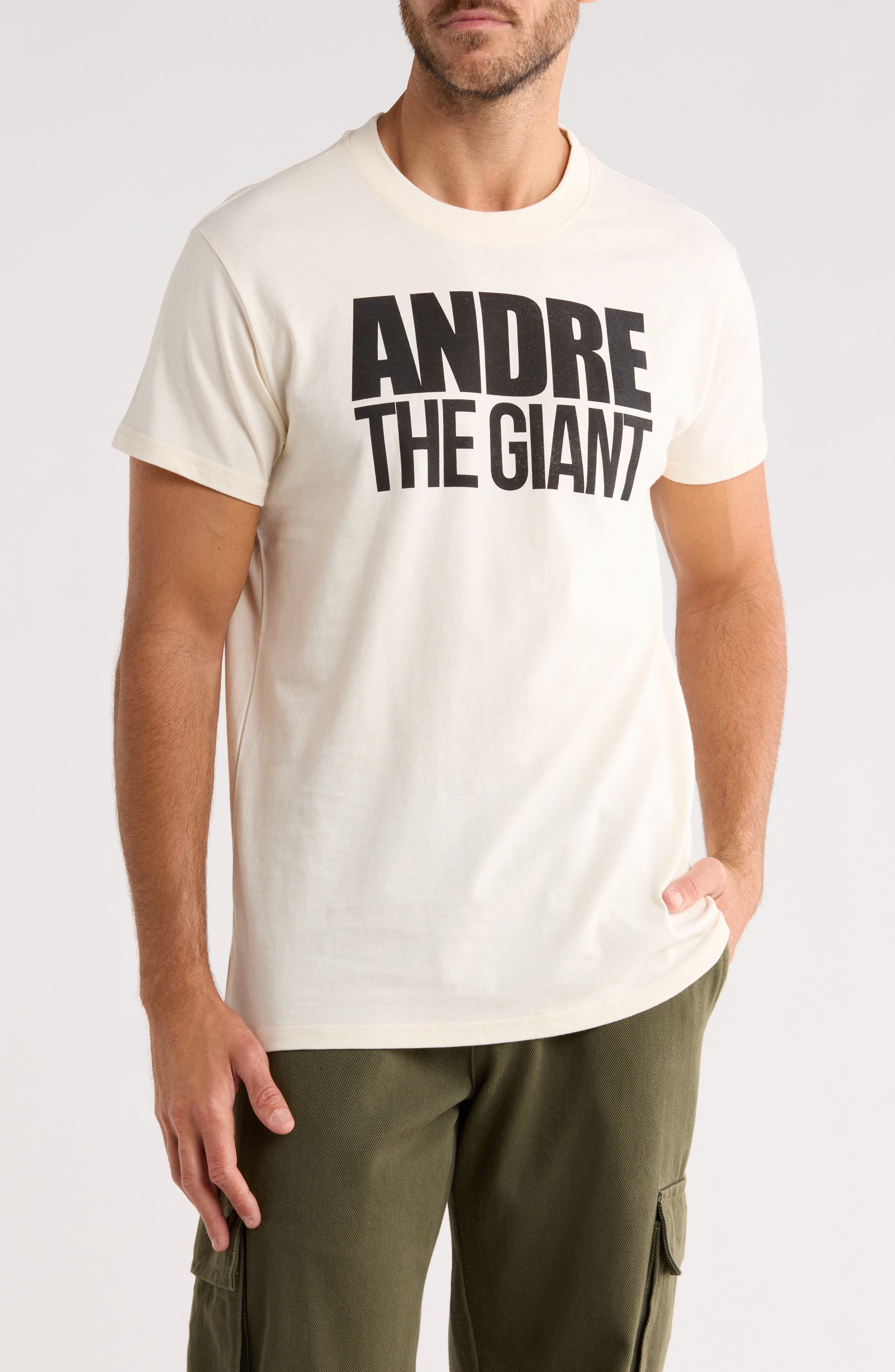 Andre The Giant Retro Boxy Tee - image 1