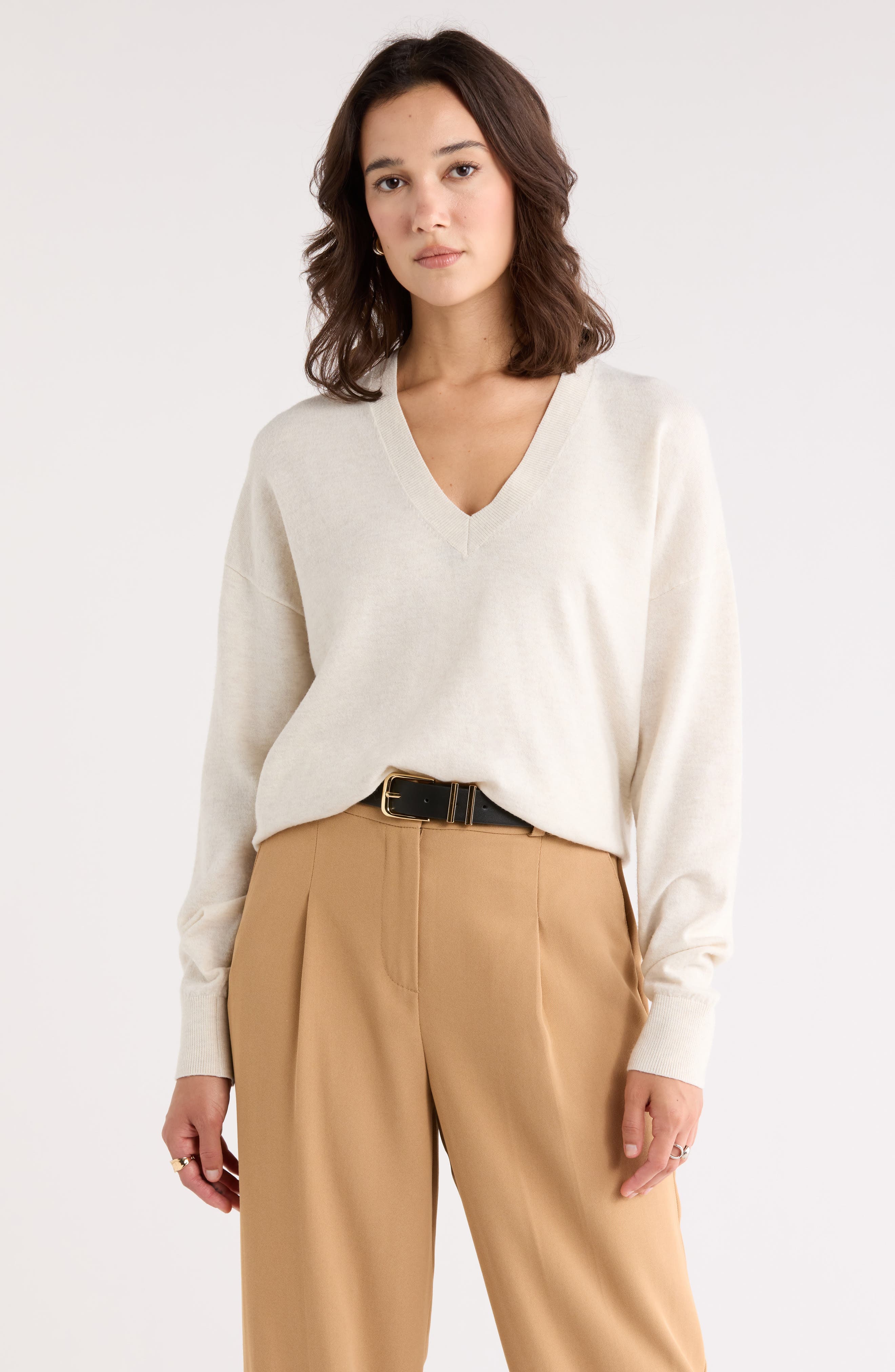 V-Neck Pullover Sweater - image 5