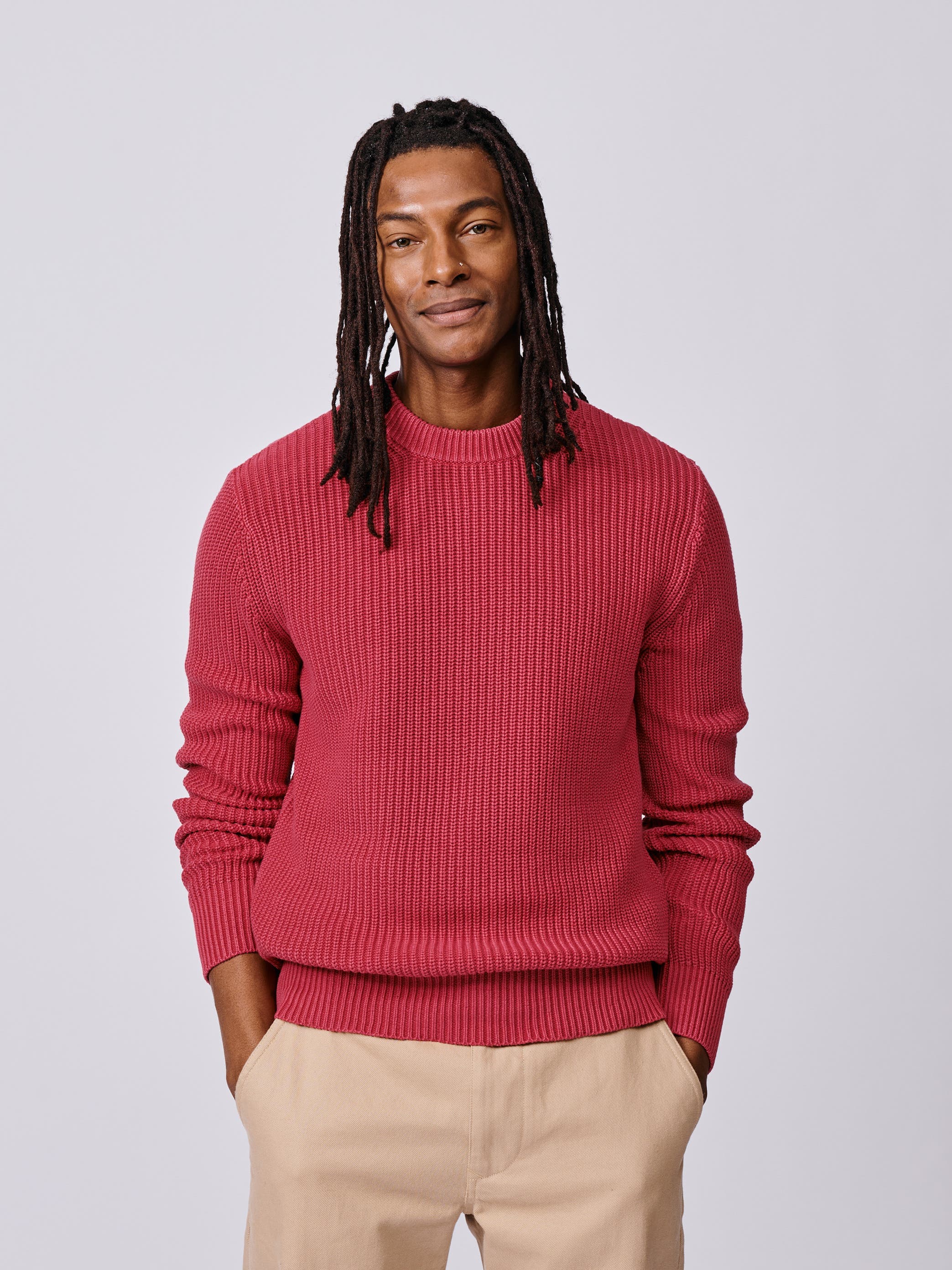 Martin Ribbed Crew Neck Sweater - image 3
