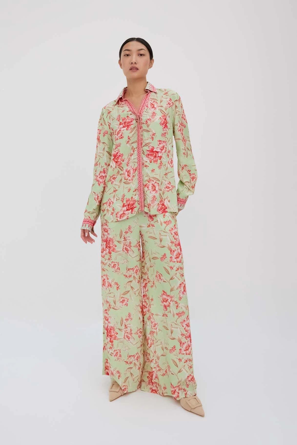 Naomi Green Shirt - image 1