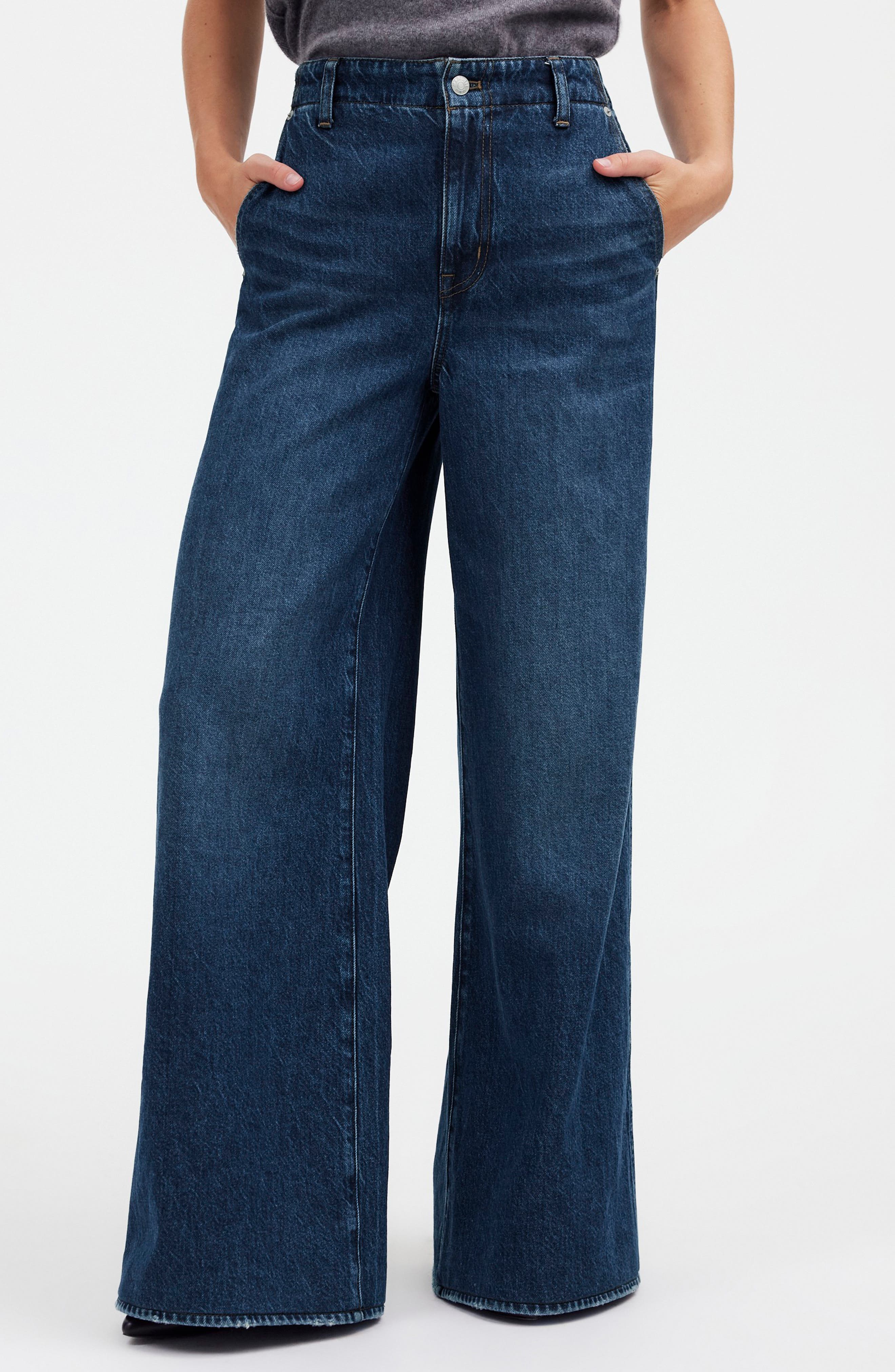 Wide Sweep Denim Jeans - image 1