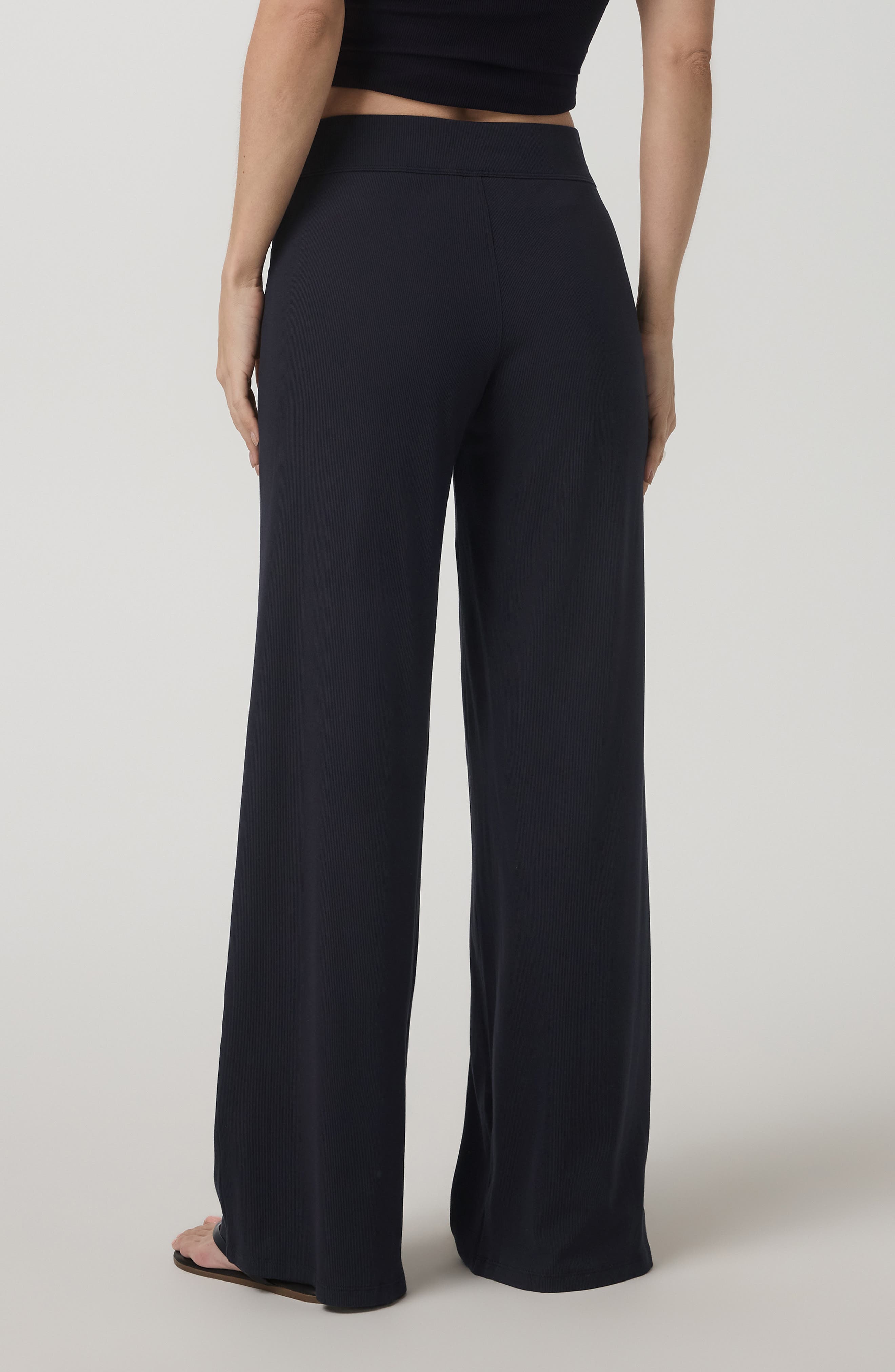 Pose Rib Wide Leg Sweatpants - image 2
