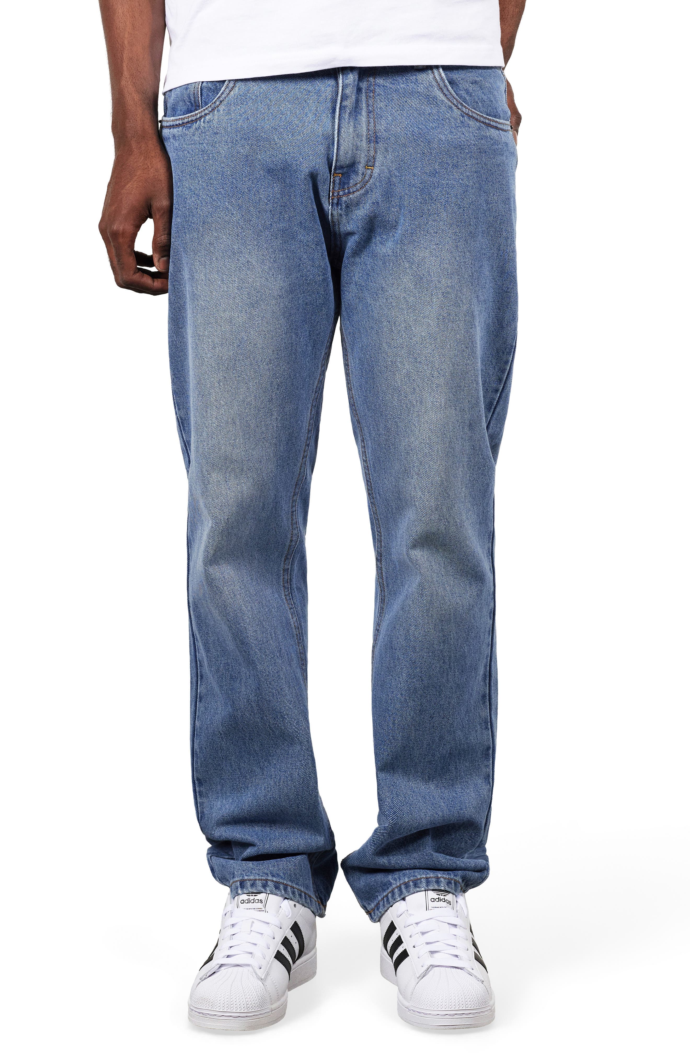X Zero Skateboards Rotten Straight Leg Jeans - image 1