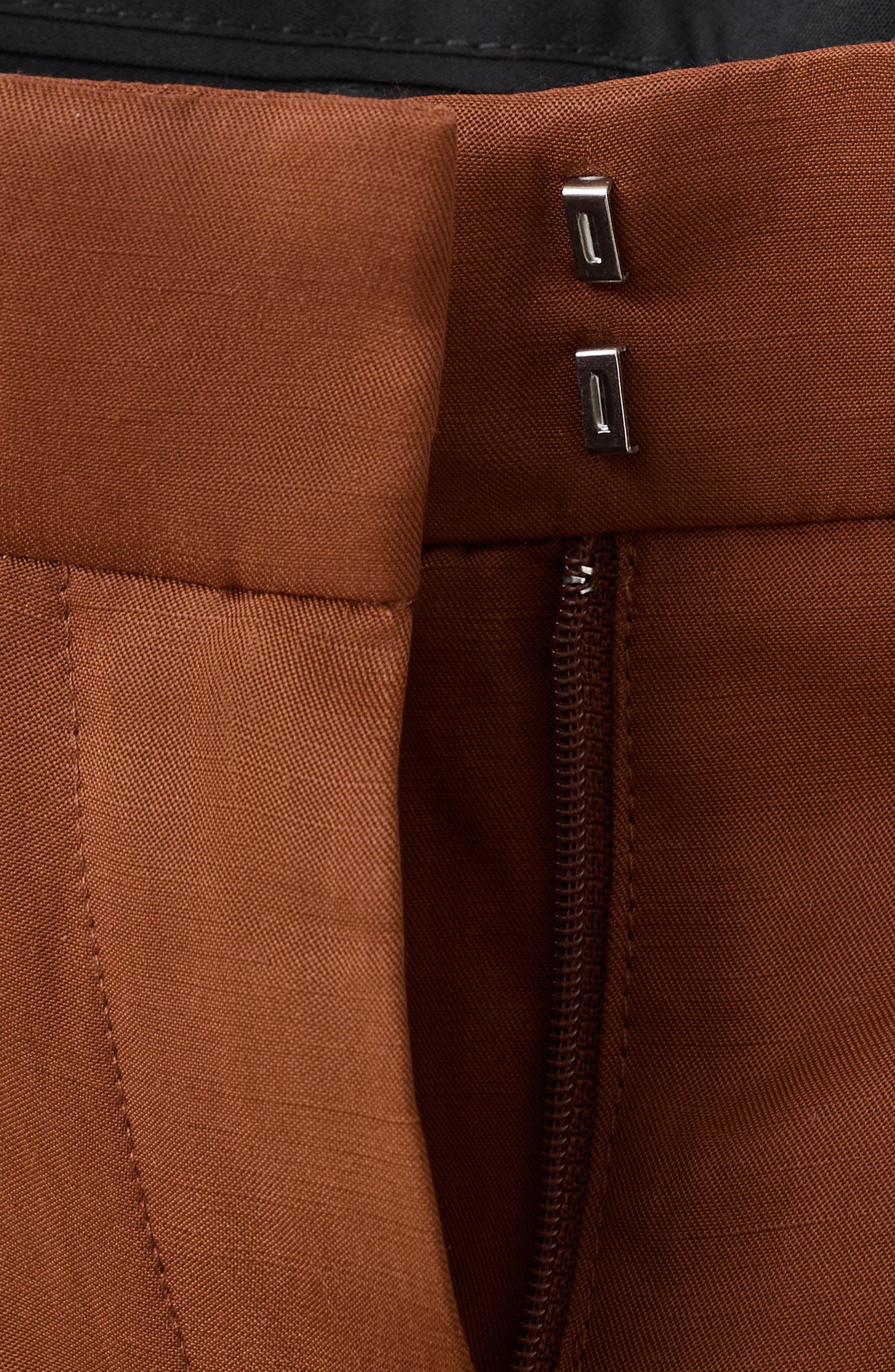 Pleated Straight Leg Pants - image 2