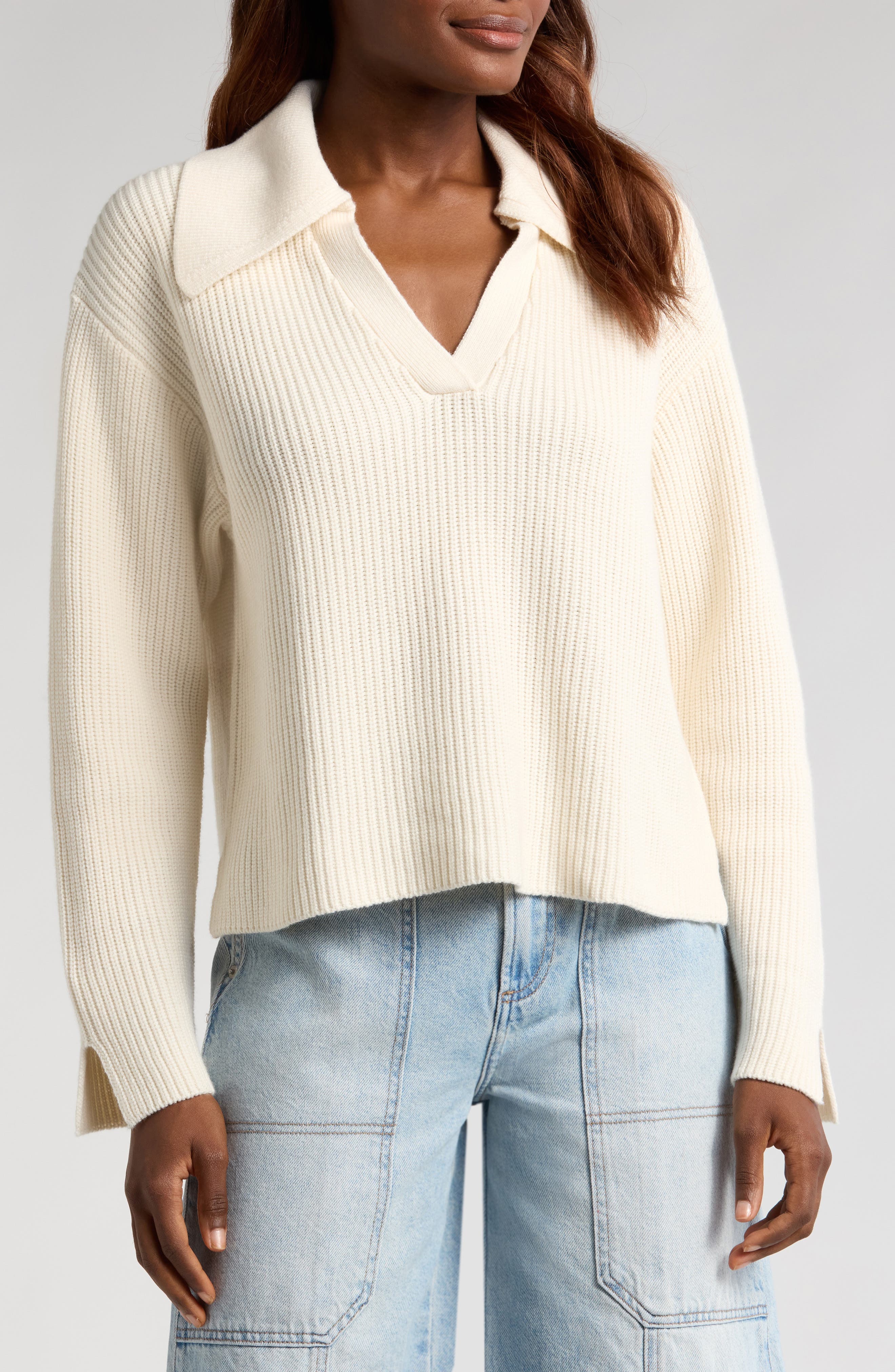 Dary Collar Sweater - image 1