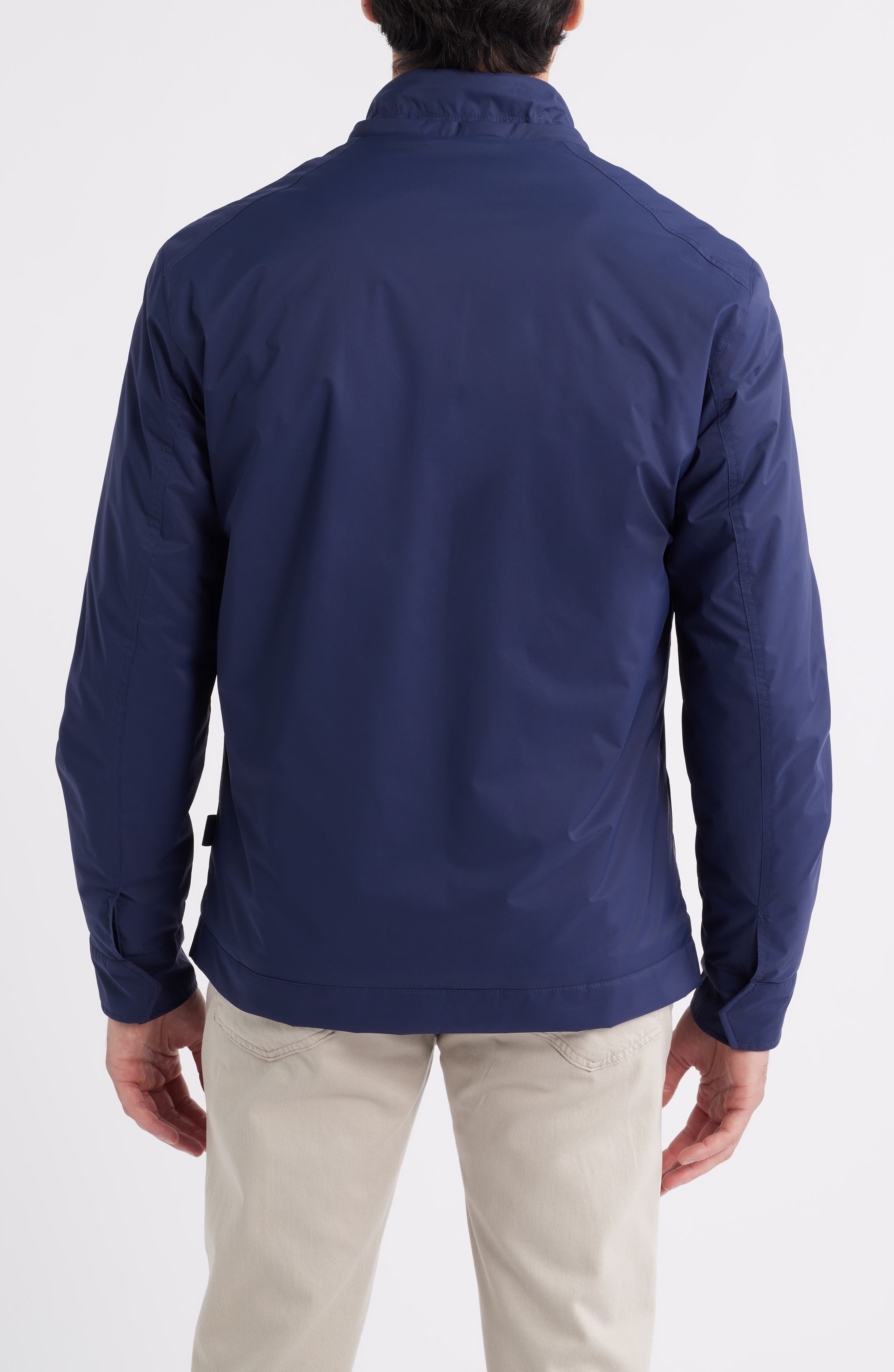 Wentworth Water Repellent Insulated Nylon Jacket with Removable Hood - image 2