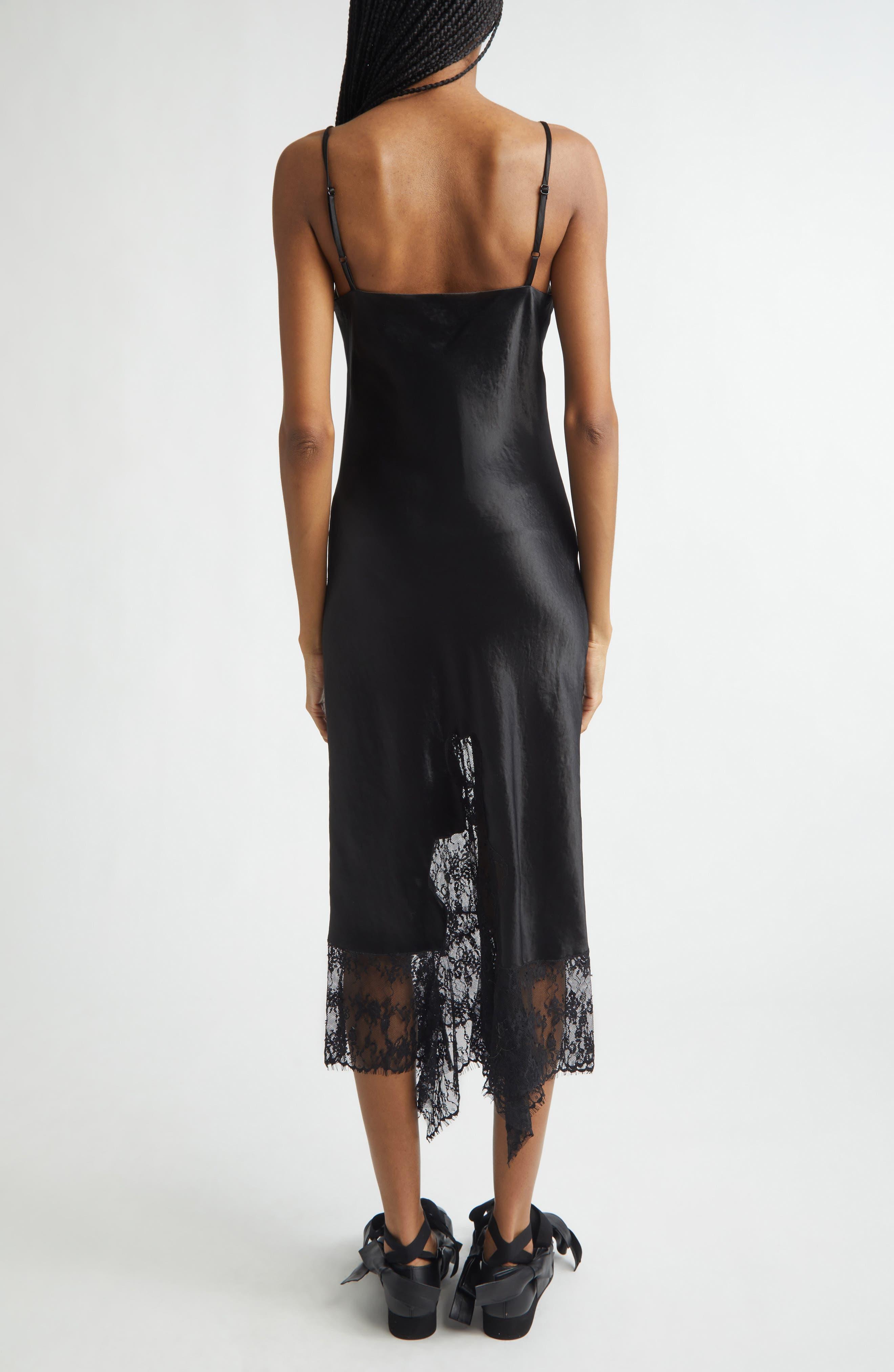 Cypress Painted Daisy Lace Trim Slipdress - image 2