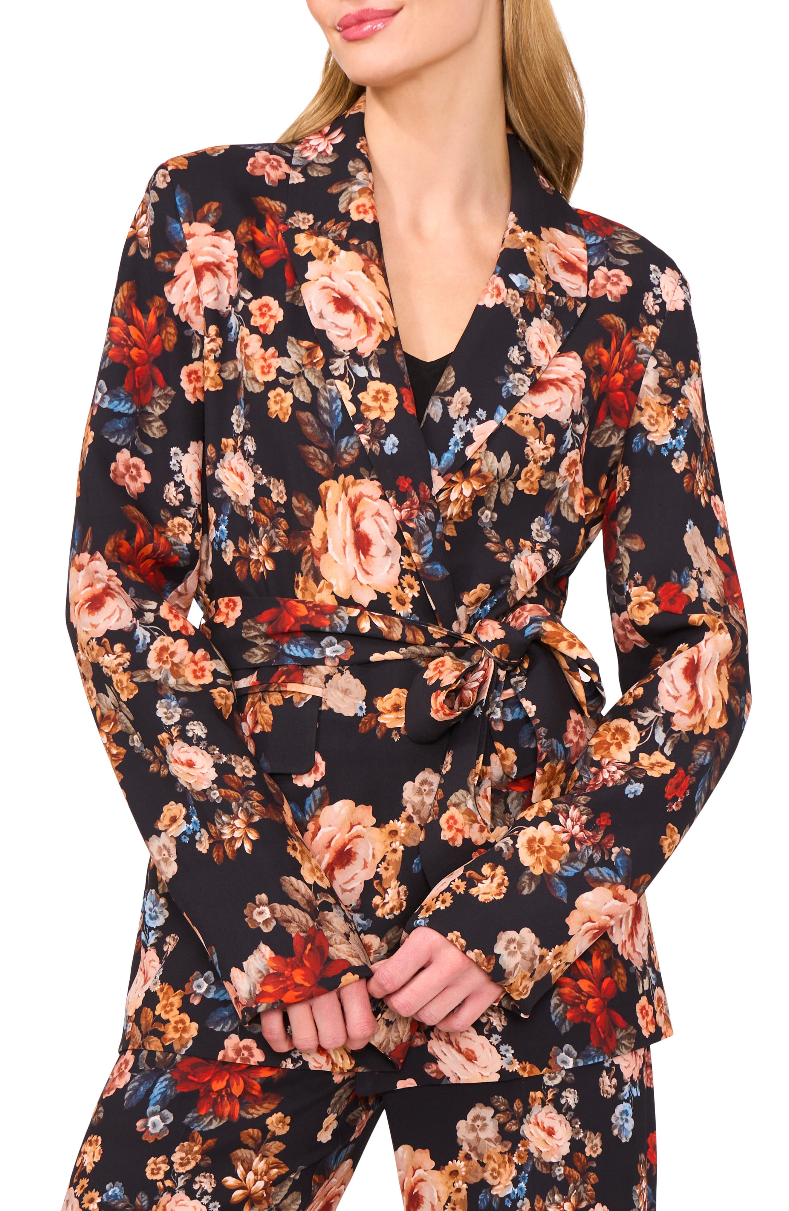 Floral Blazer - image 1