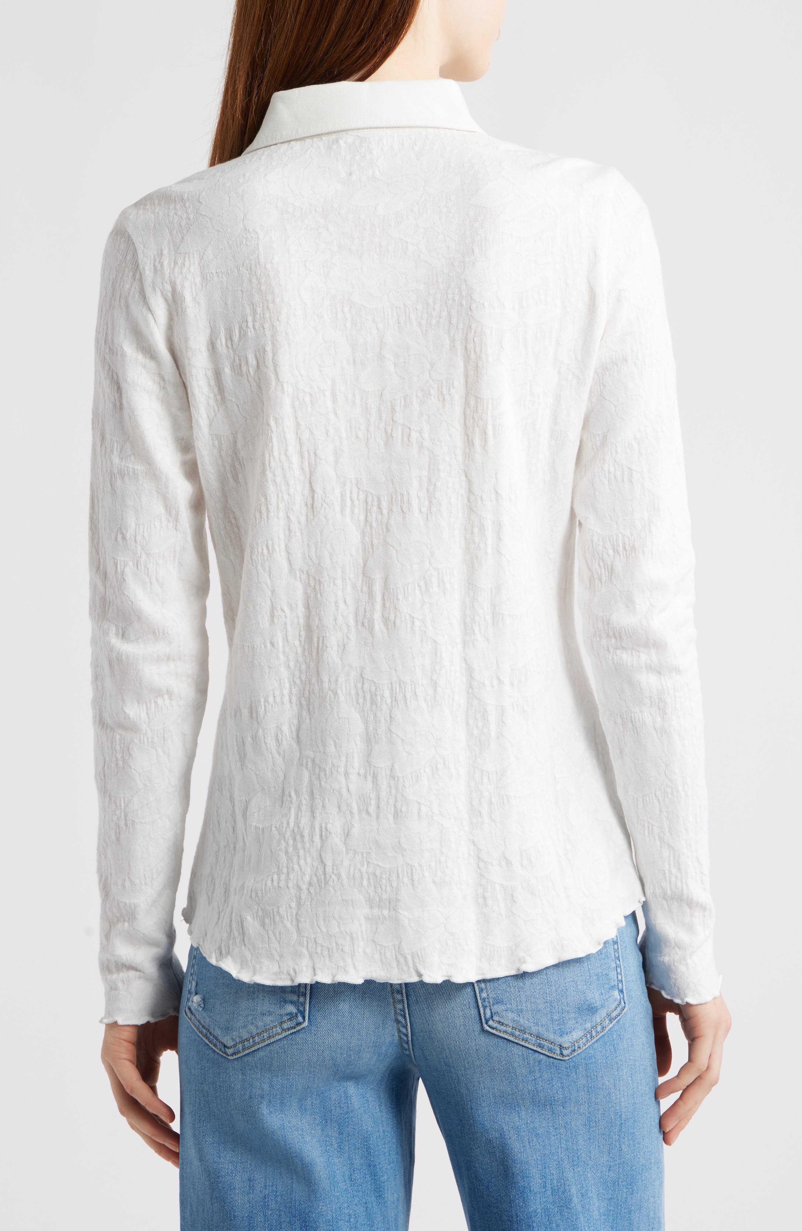 Long Sleeve Cotton Shirt - image 2