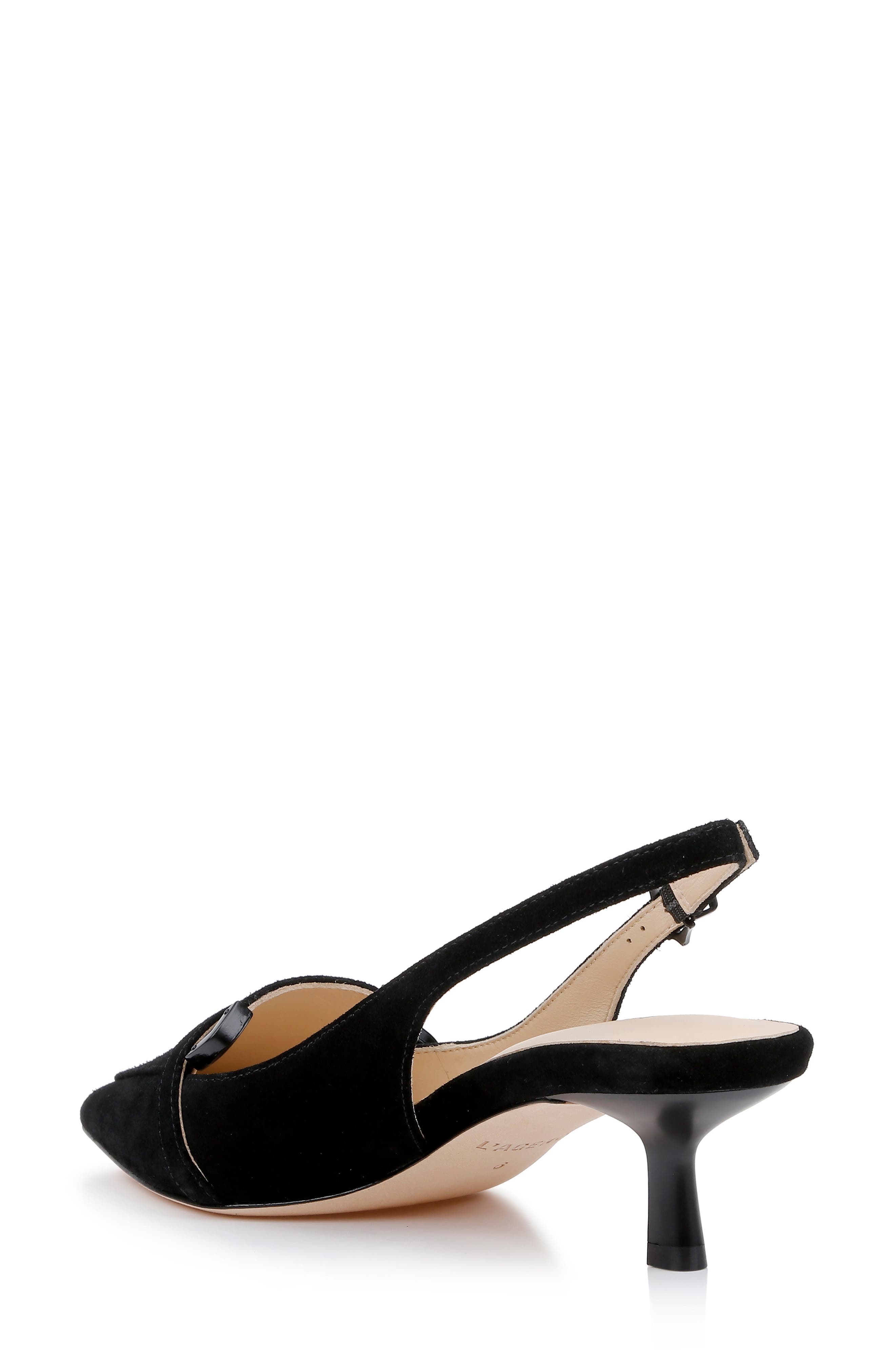 Brigitte Slingback Kitten Heel Pump - image 2