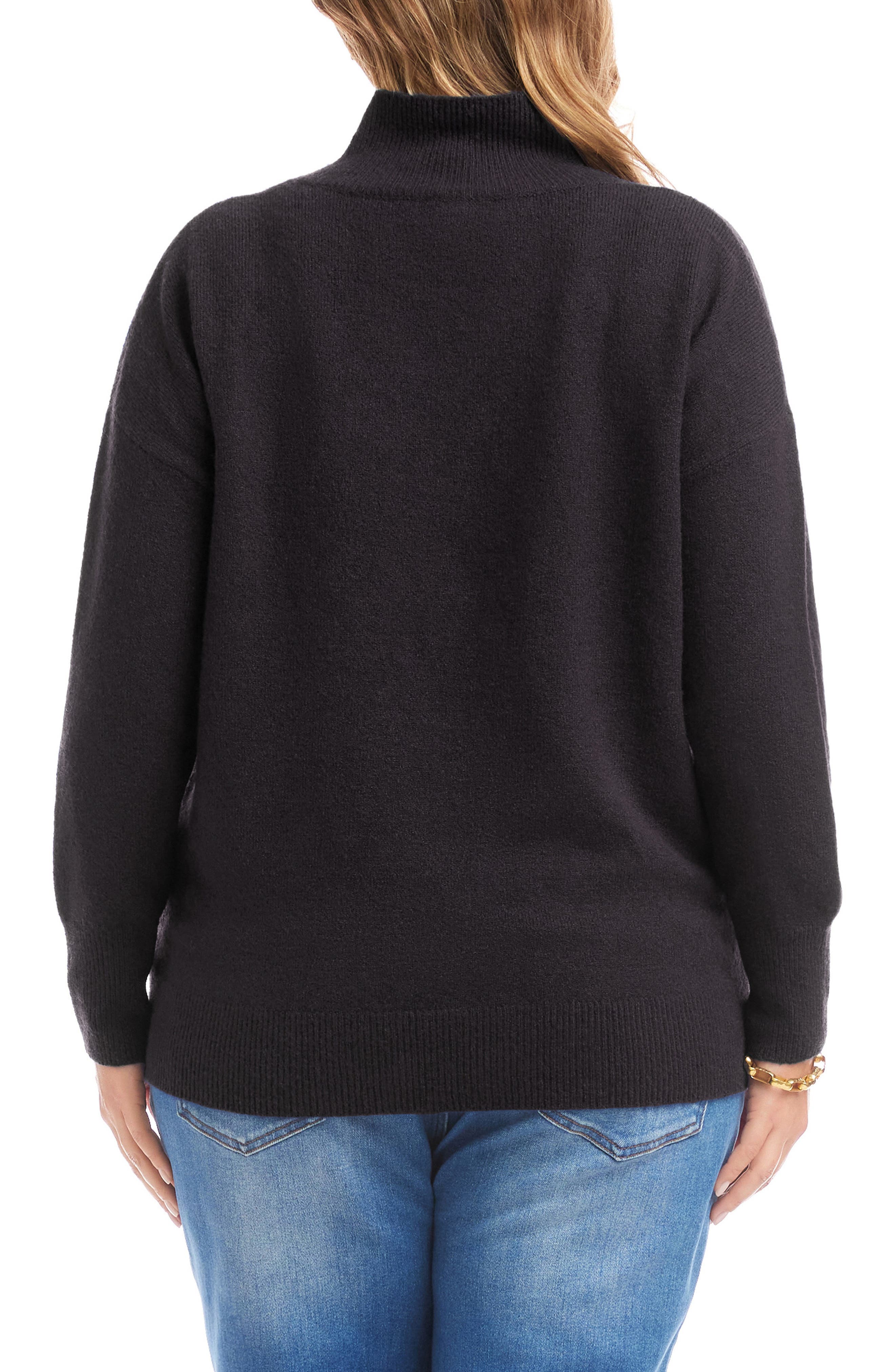 Crossover Collar Sweater - image 2