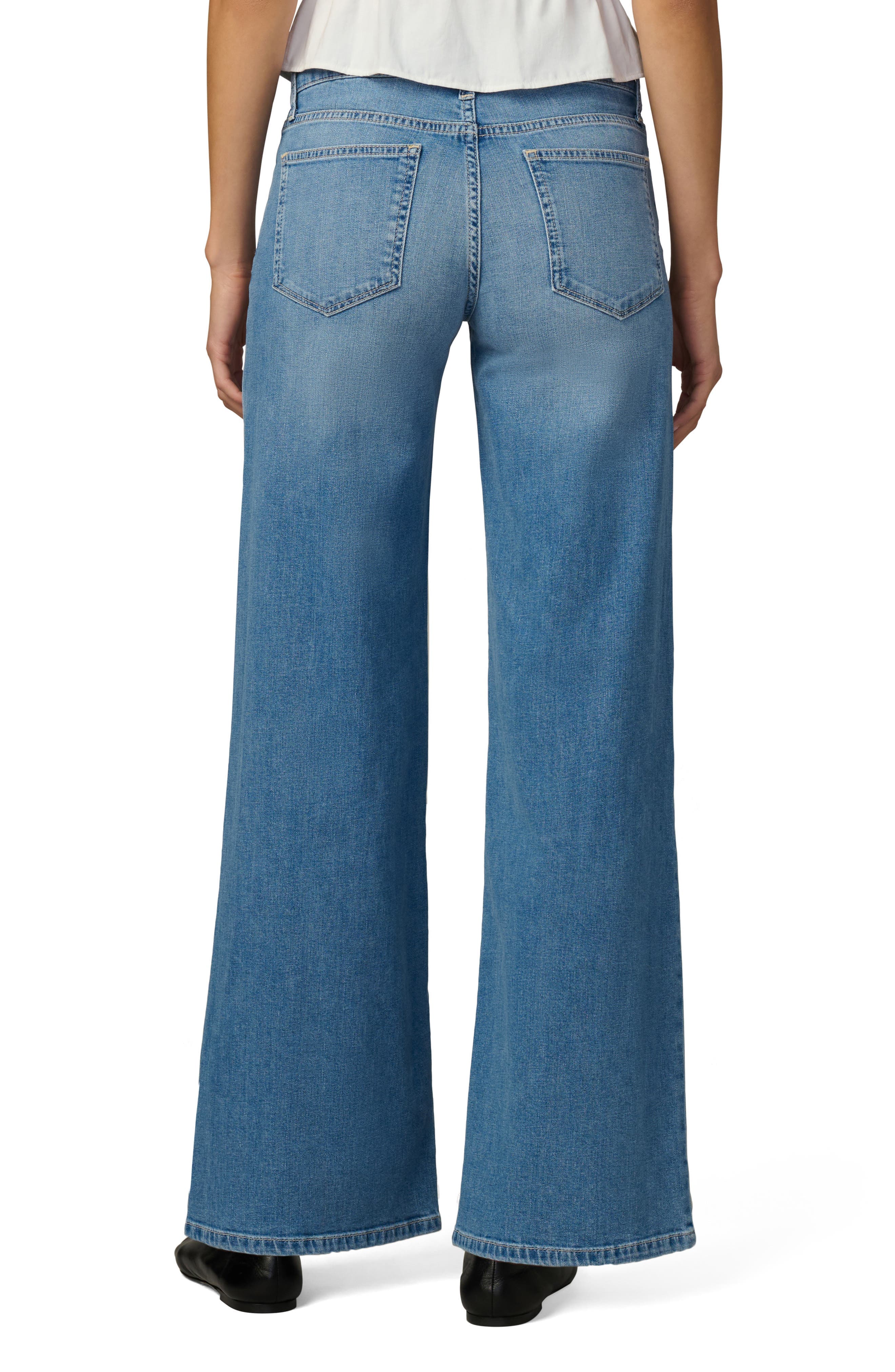 The Lou Lou Mid Rise Wide Leg Jeans - image 2