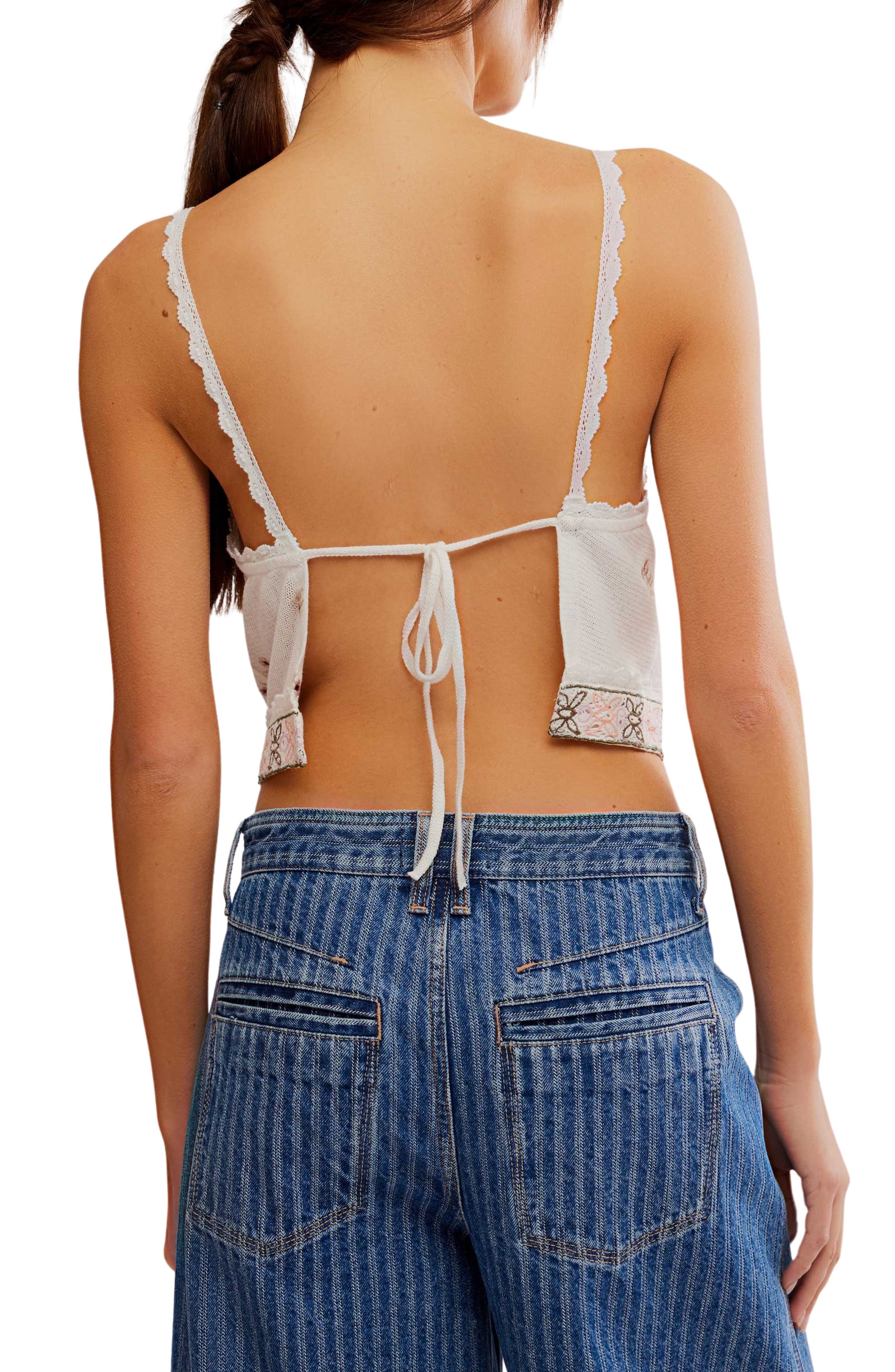 Garden Party Apron Back Top - image 2