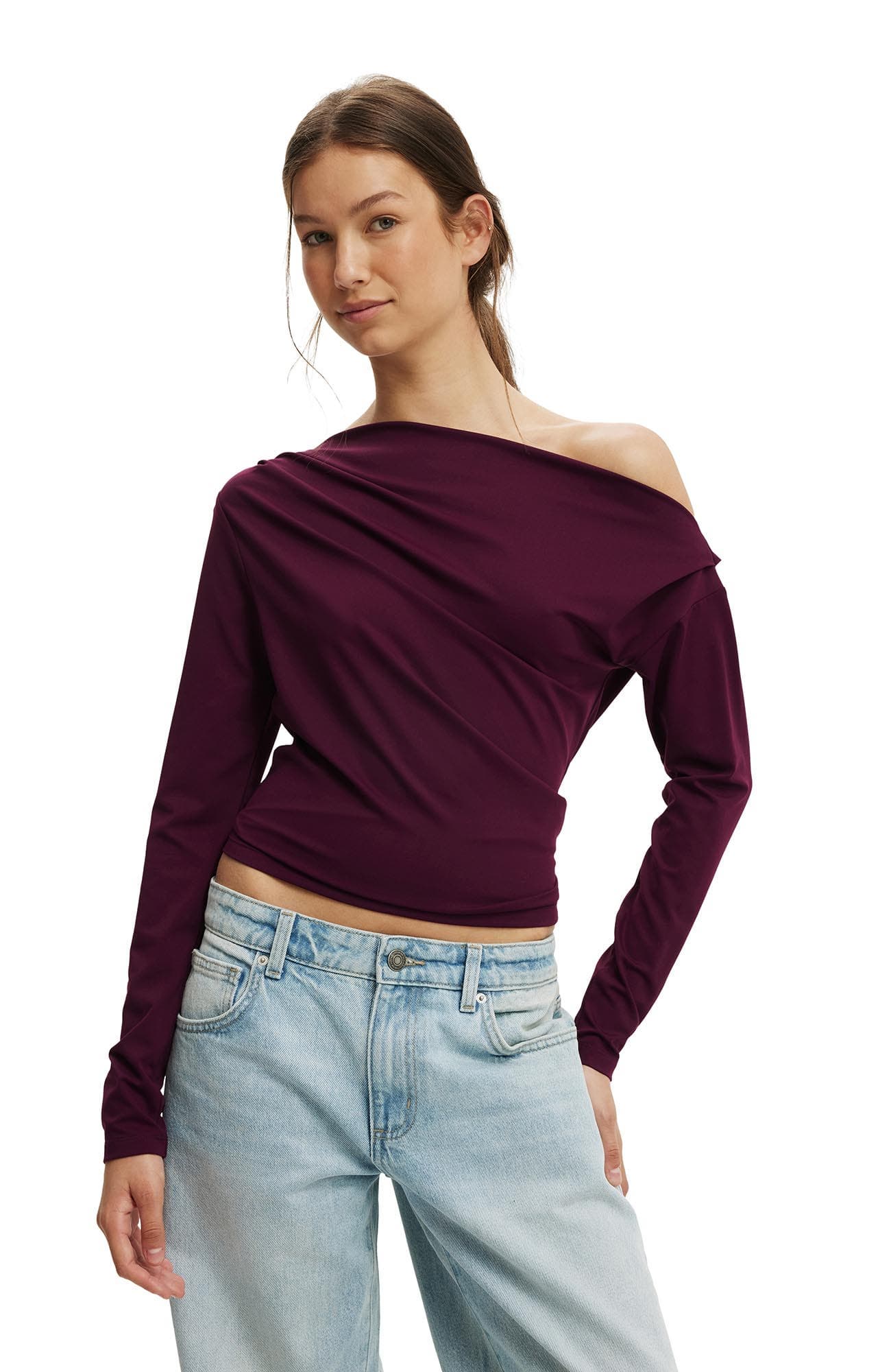 Women's Georgie Off Shoulder Long Sleeve - image 1