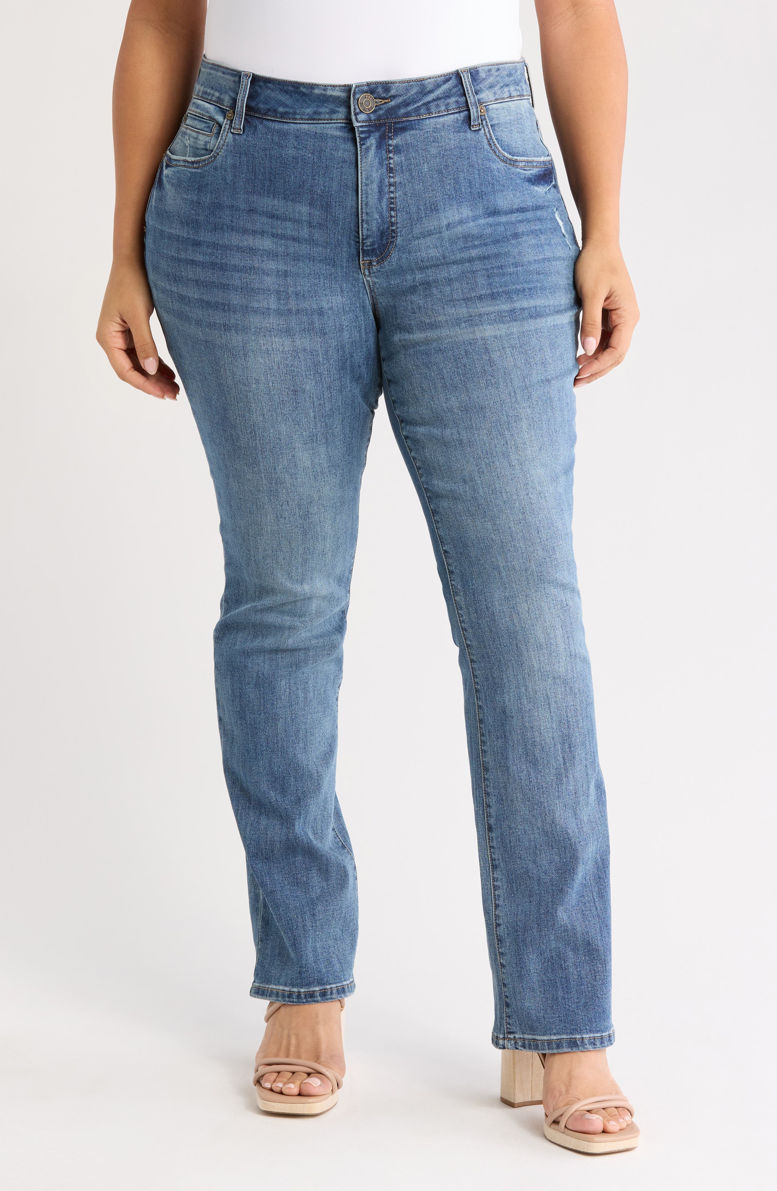 Nicole Flap Pocket Bootcut Jeans - image 1