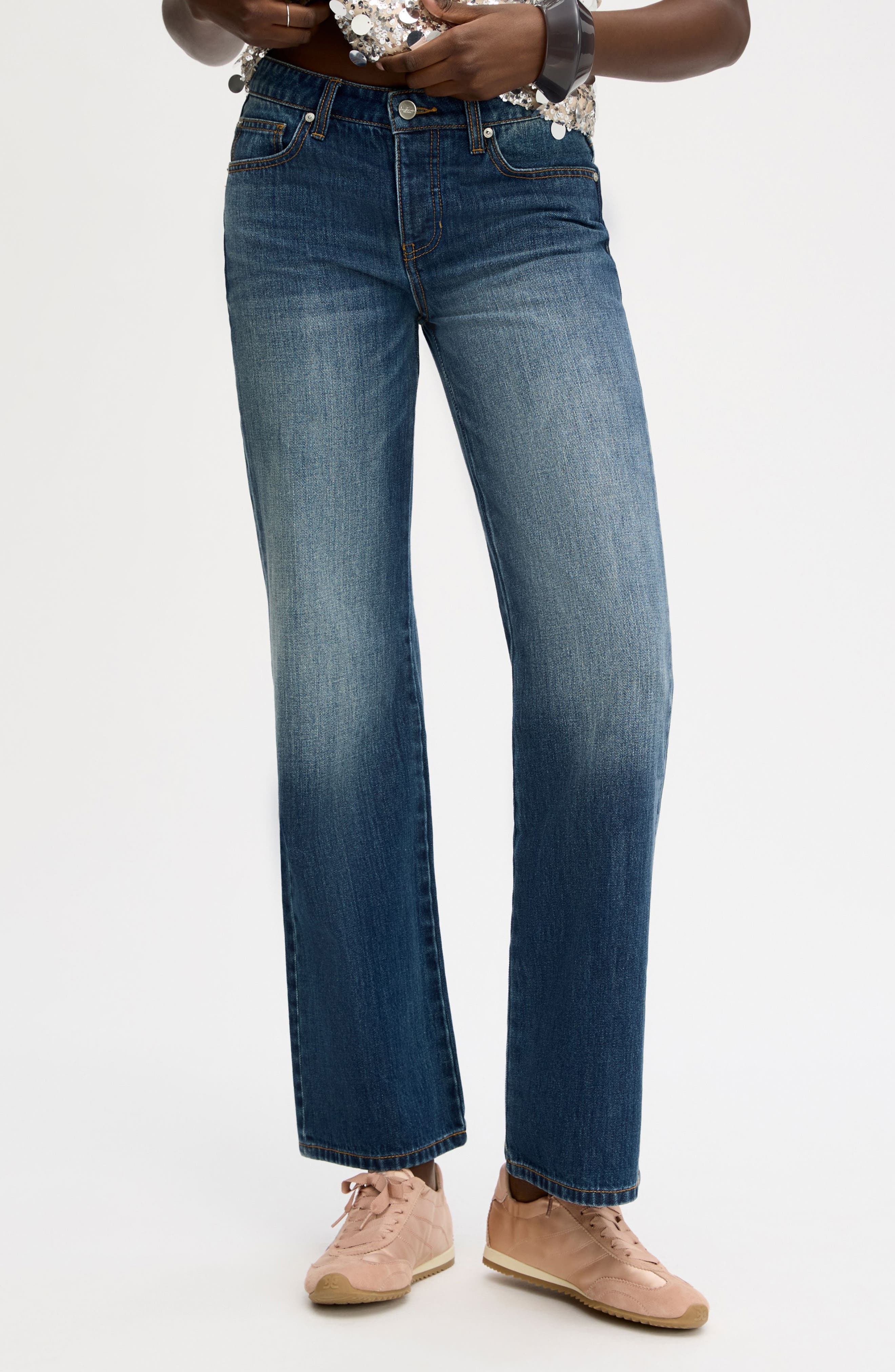 Low Rise Slouchy Girlfriend Jeans - image 1