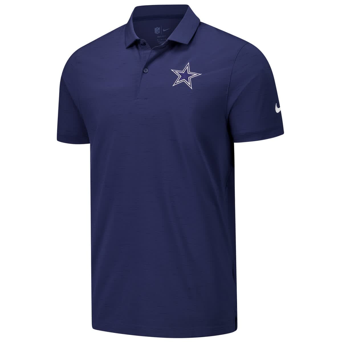 Men's Nike Navy Dallas Cowboys 2024/25 Sideline Performance Polo - image 2