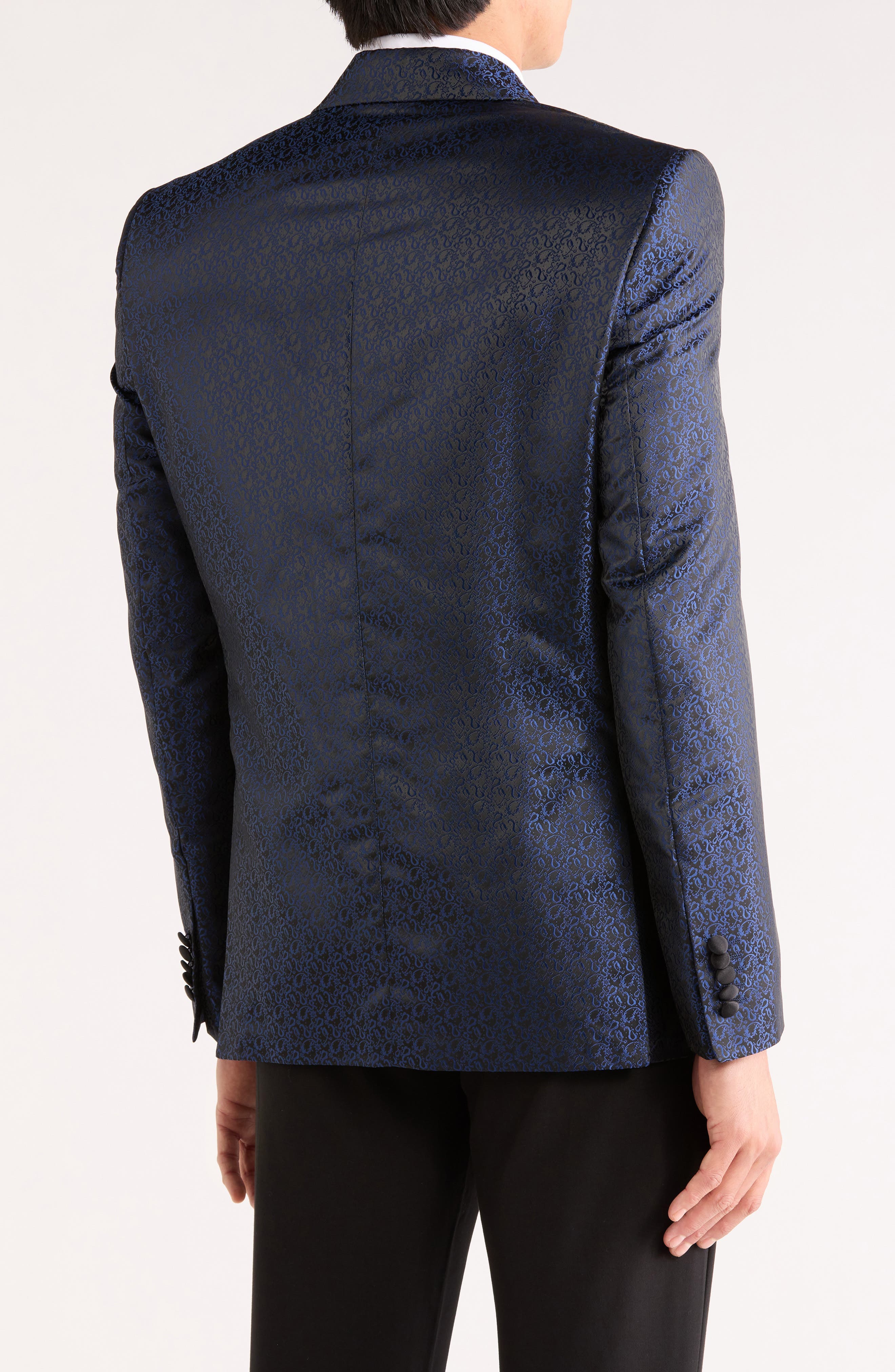 Jacquard Tuxedo Jacket - image 4