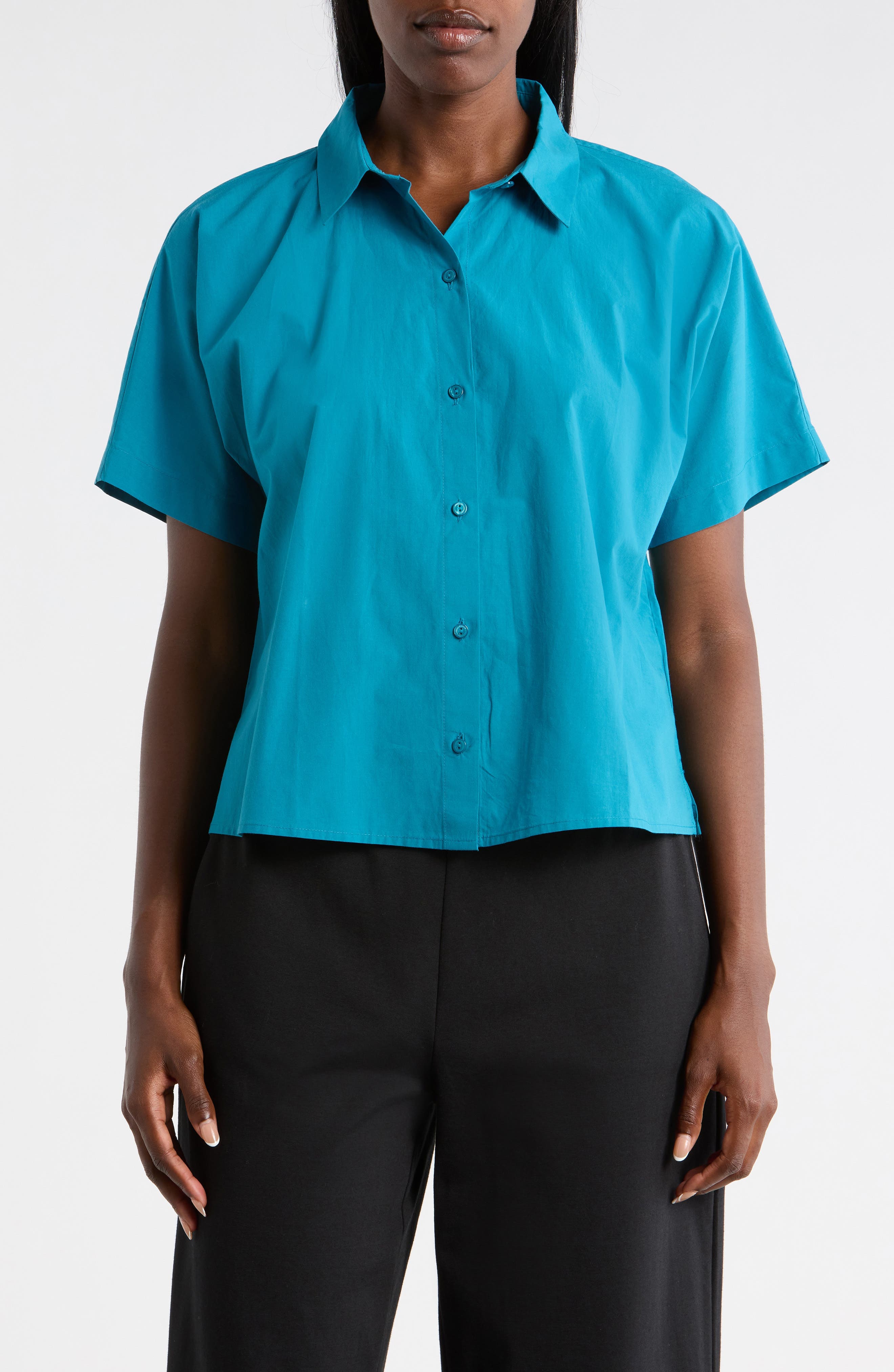 Classic Collared Organic Cotton Shirt - image 4