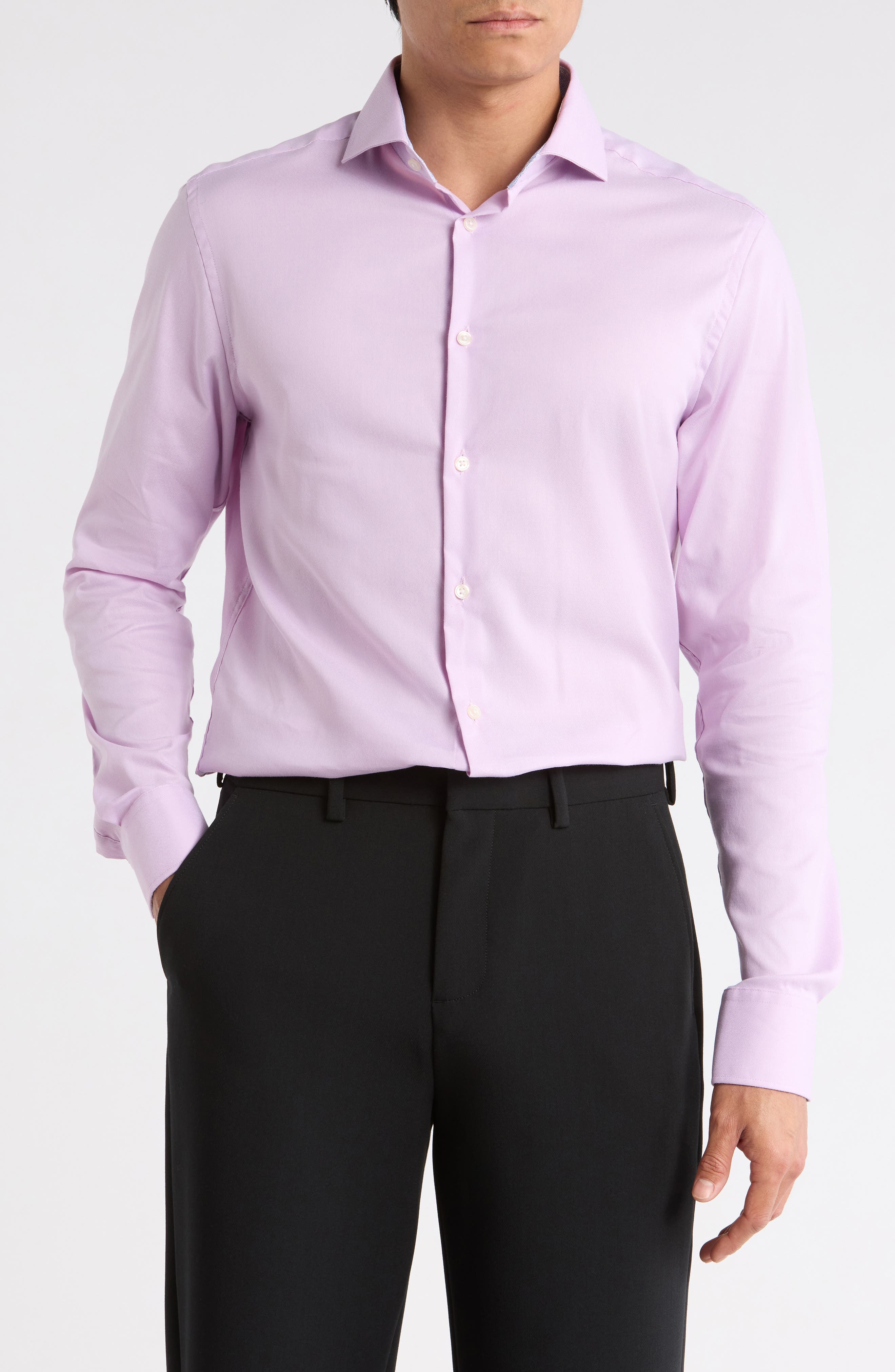 Slim Fit Advanced Tech Stretch Dress Shirt - image 1
