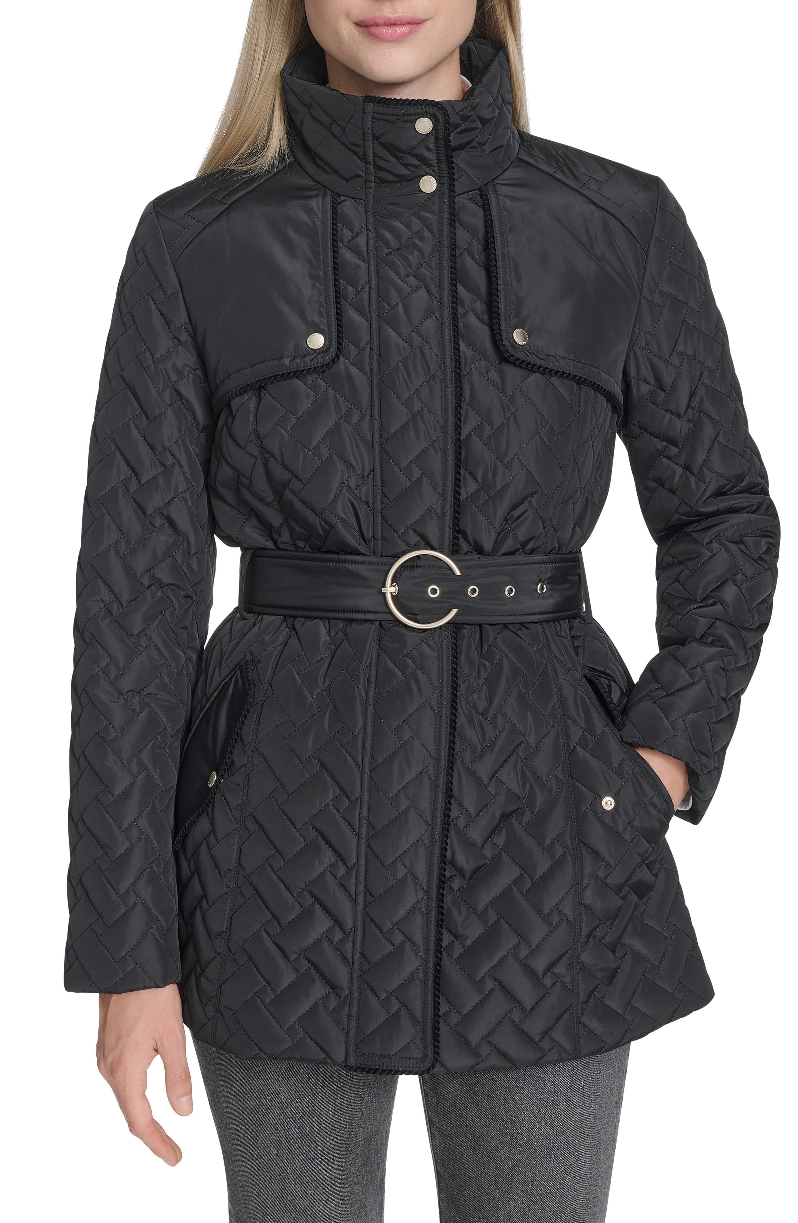 Signature Quilted Coat - image 1