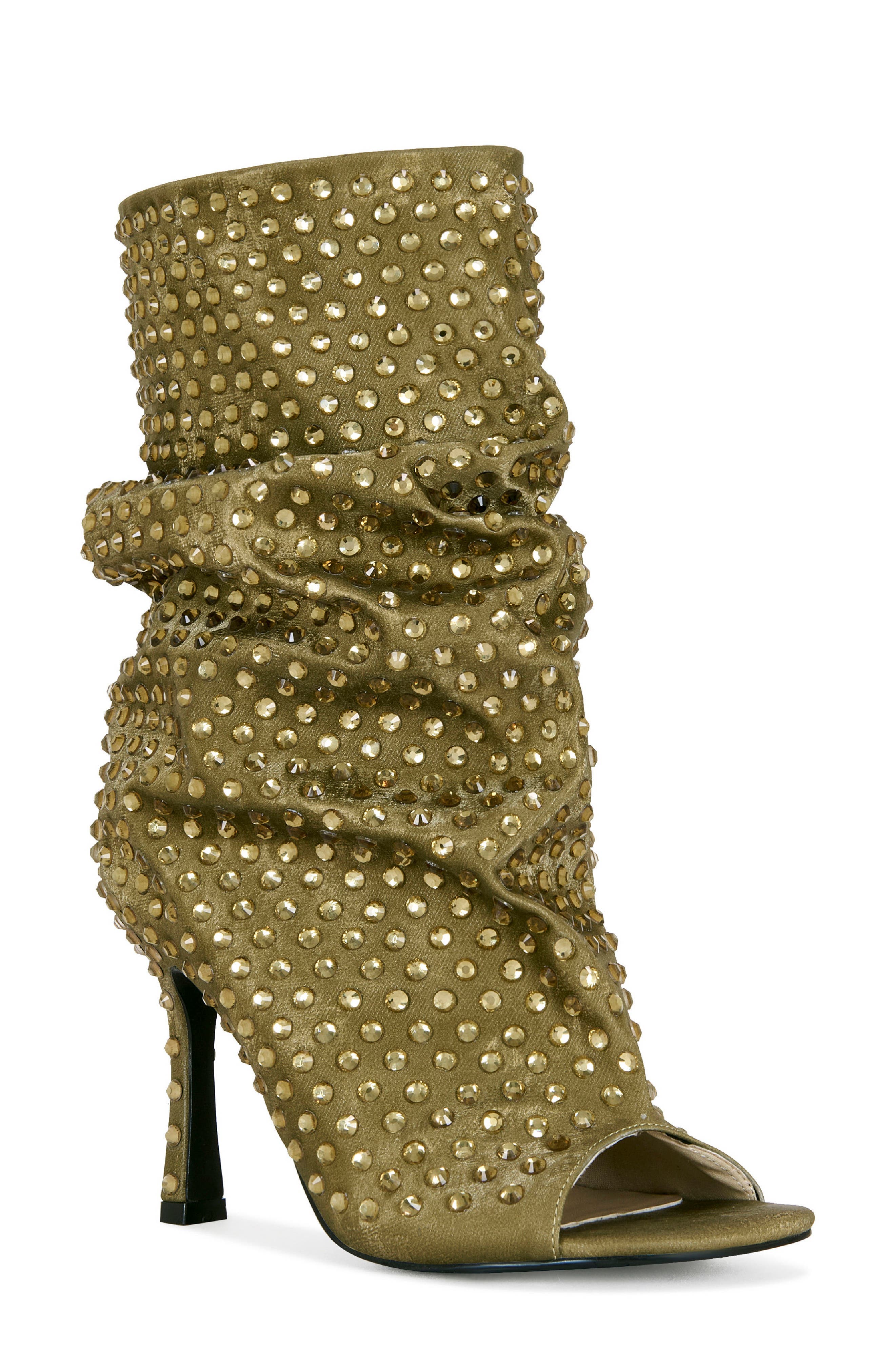 Rozsi Open Toe Slouch Bootie