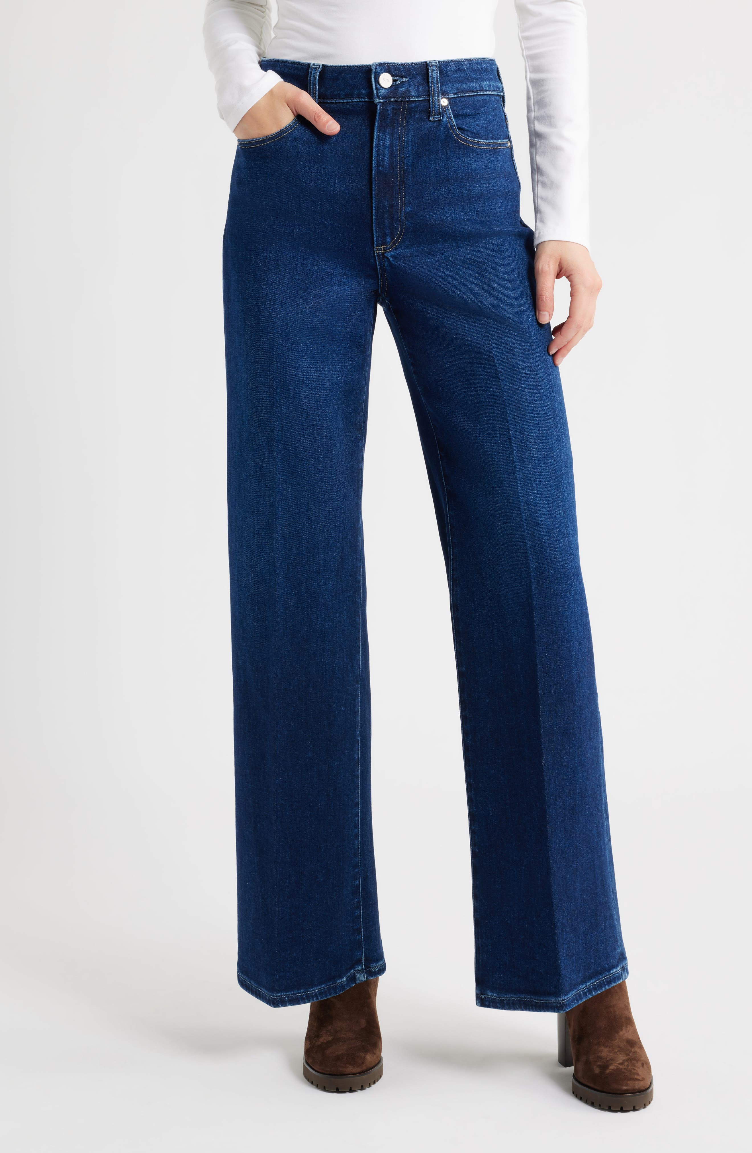 Anessa High Waist Wide Leg Jeans - image 1