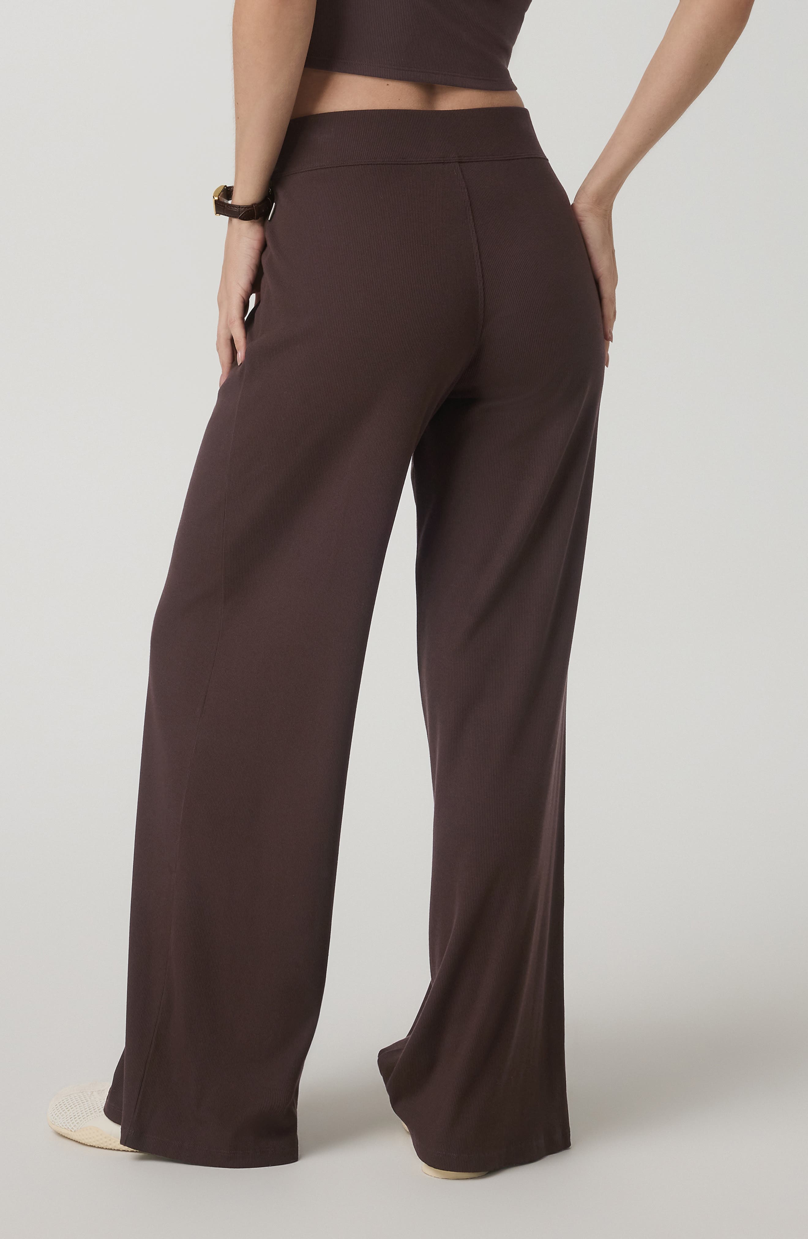 Pose Rib Wide Leg Sweatpants - image 4
